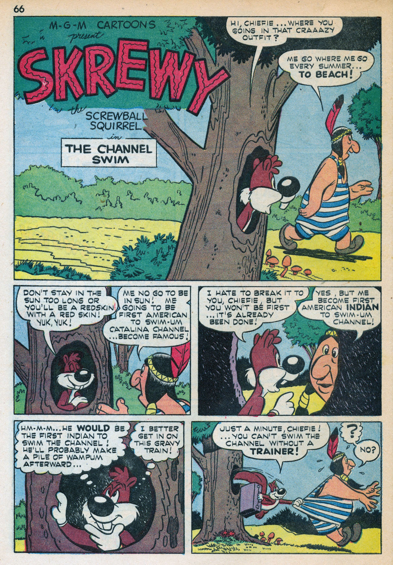 Read online Tom and Jerry's Summer Fun comic -  Issue #2 - 68