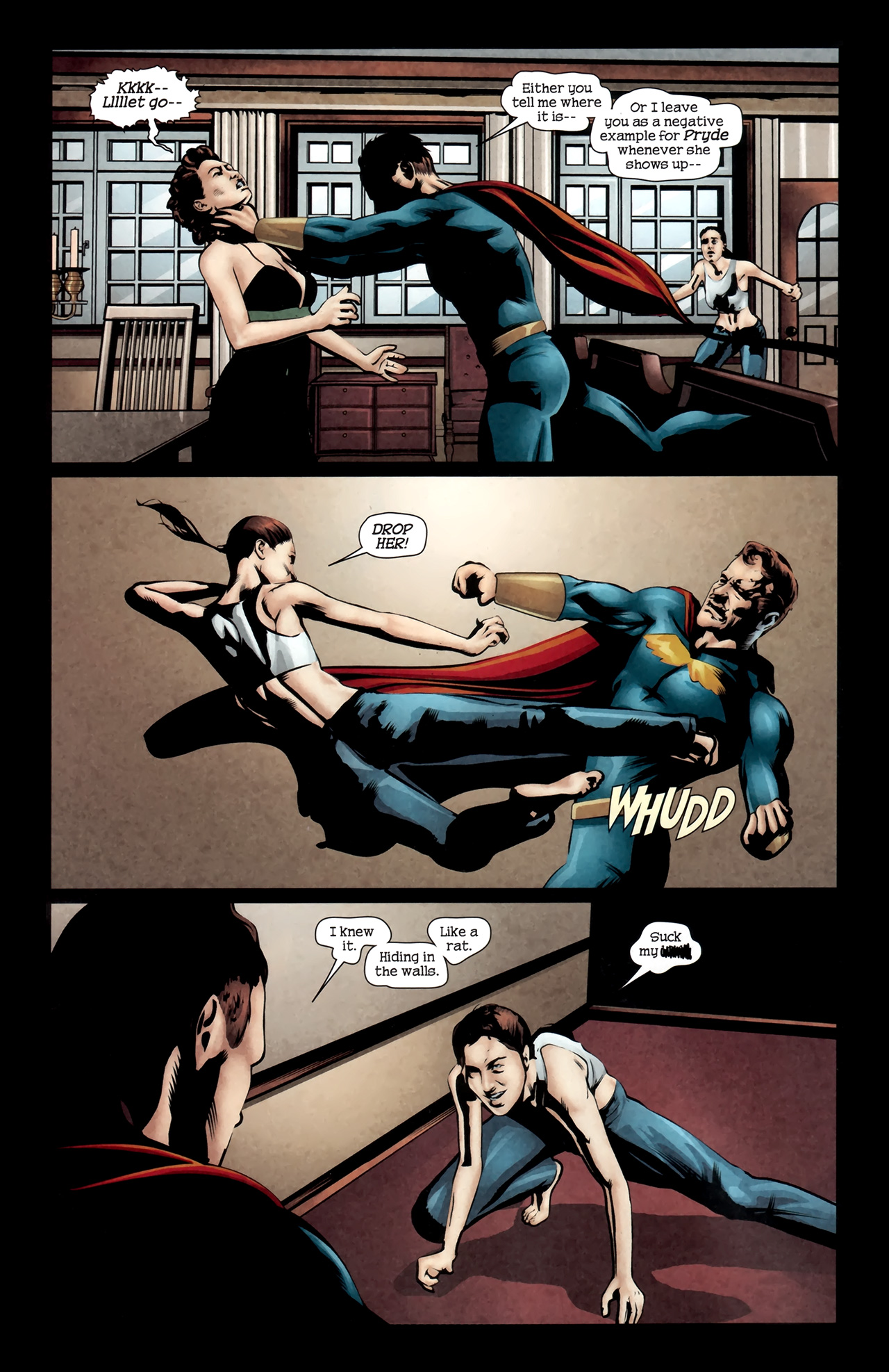 Read online X-Men Noir: Mark of Cain comic -  Issue #4 - 18