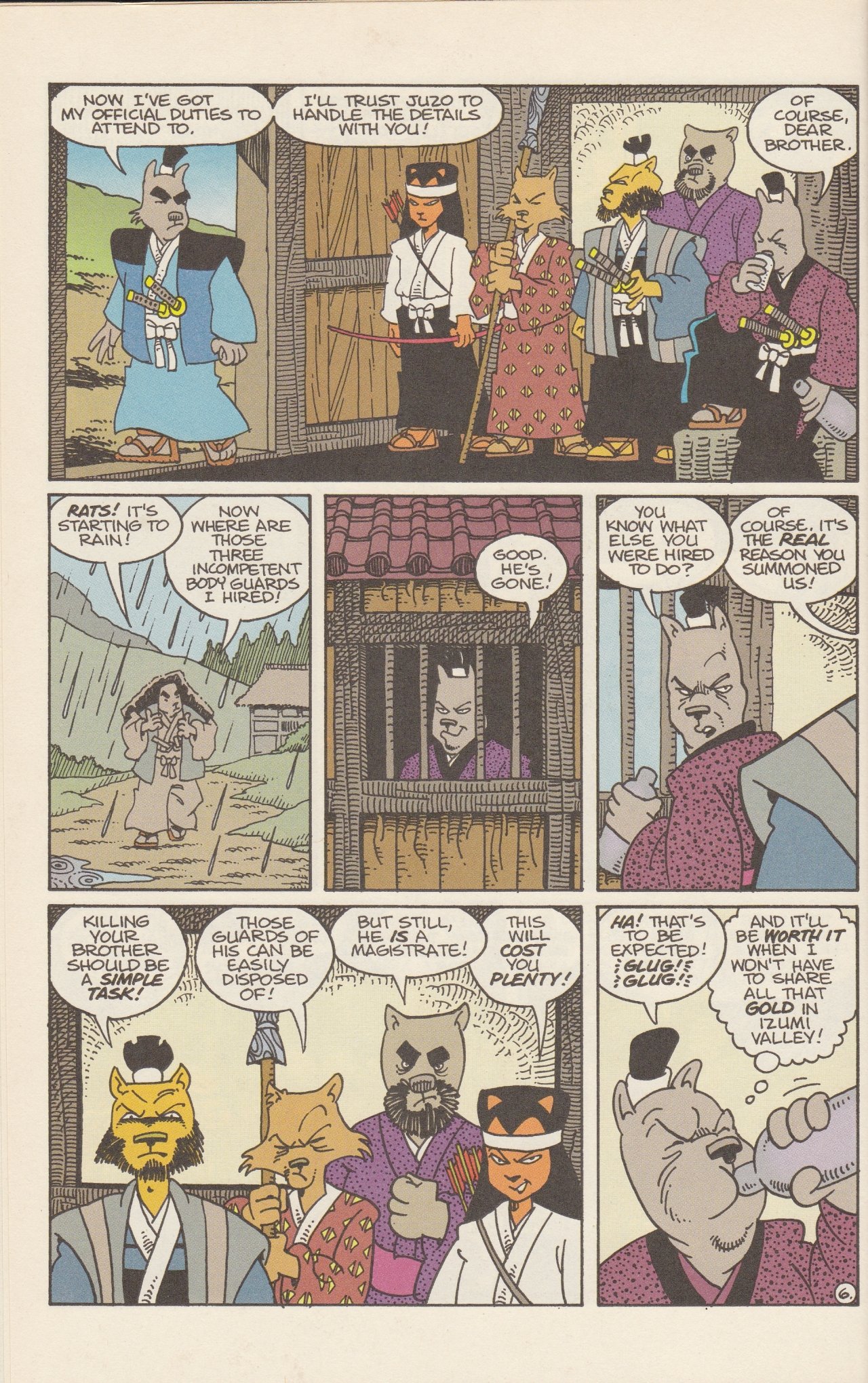 Read online Usagi Yojimbo (1993) comic -  Issue #5 - 8