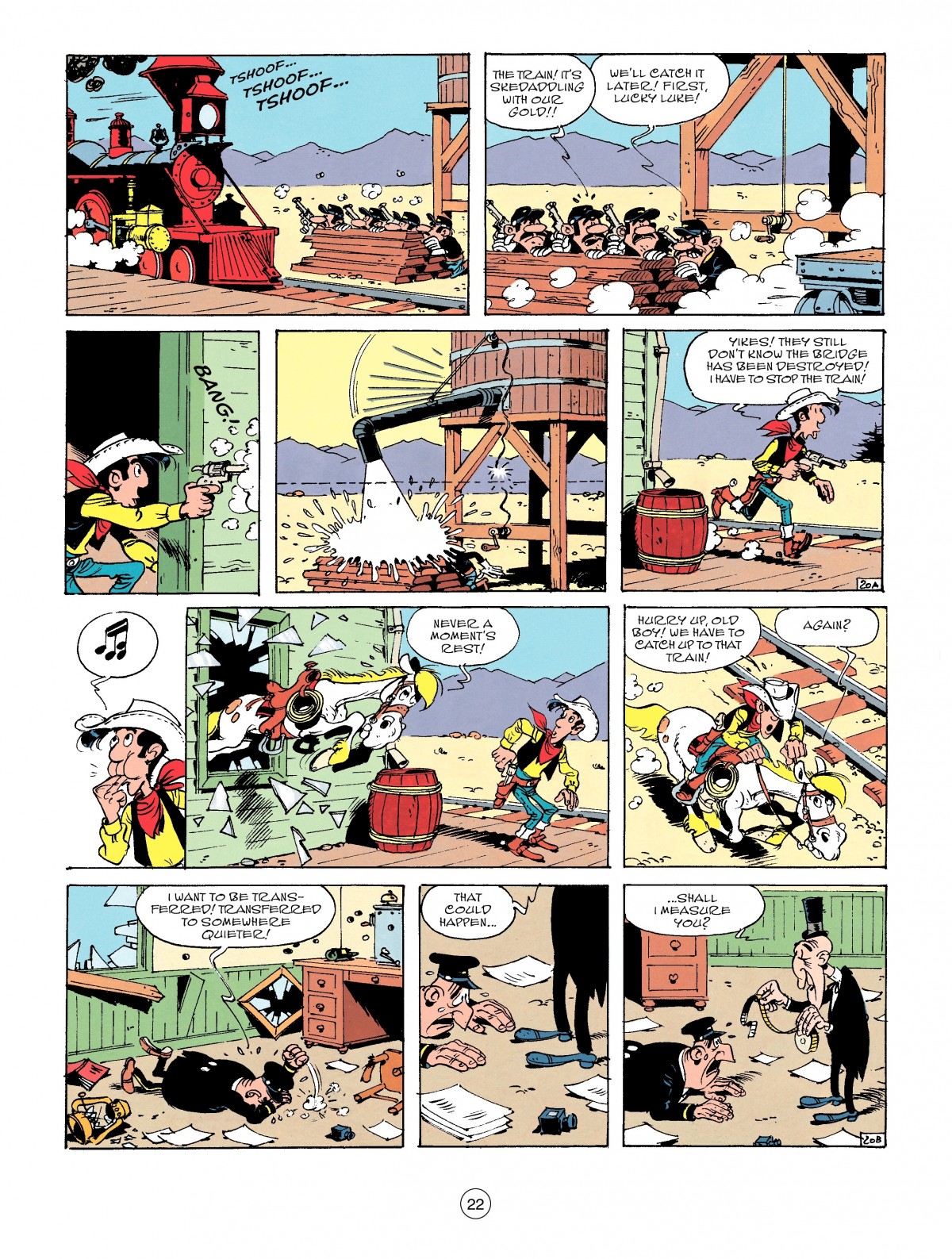 Read online A Lucky Luke Adventure comic -  Issue #53 - 22