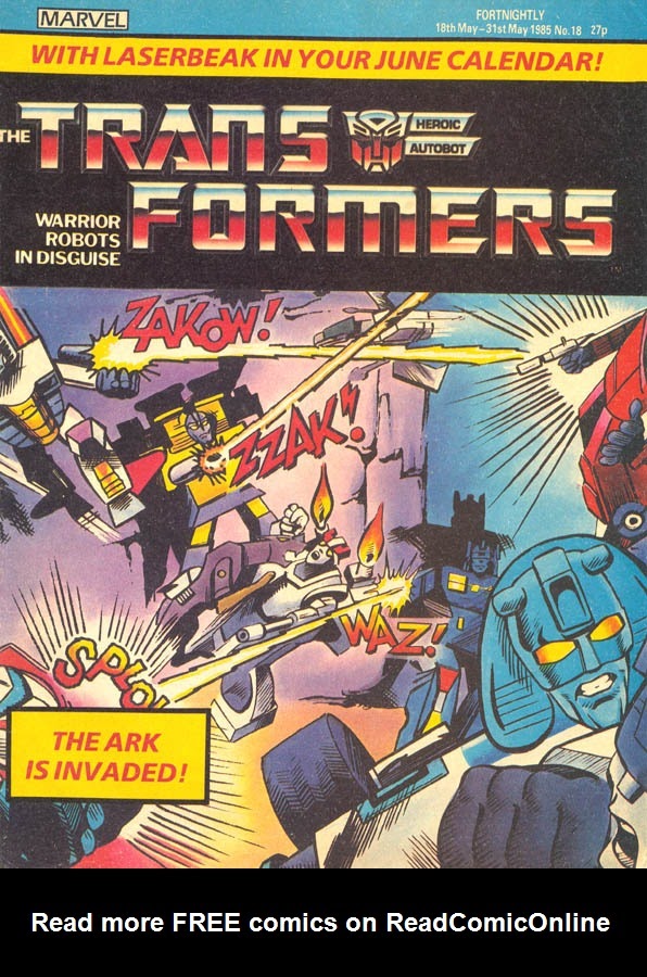 Read online The Transformers (UK) comic -  Issue #18 - 1