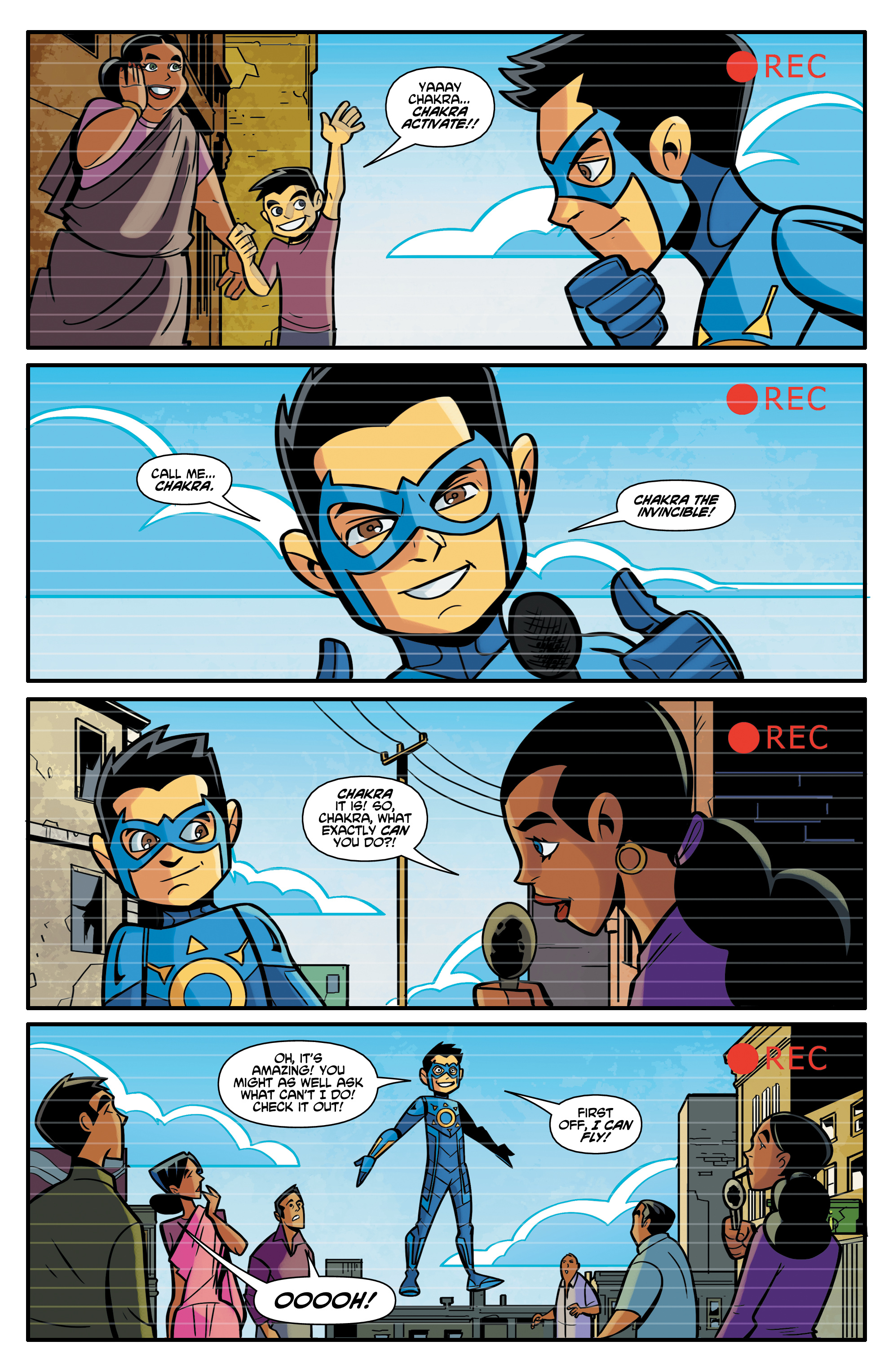 Read online Chakra the Invincible comic -  Issue #5 - 13