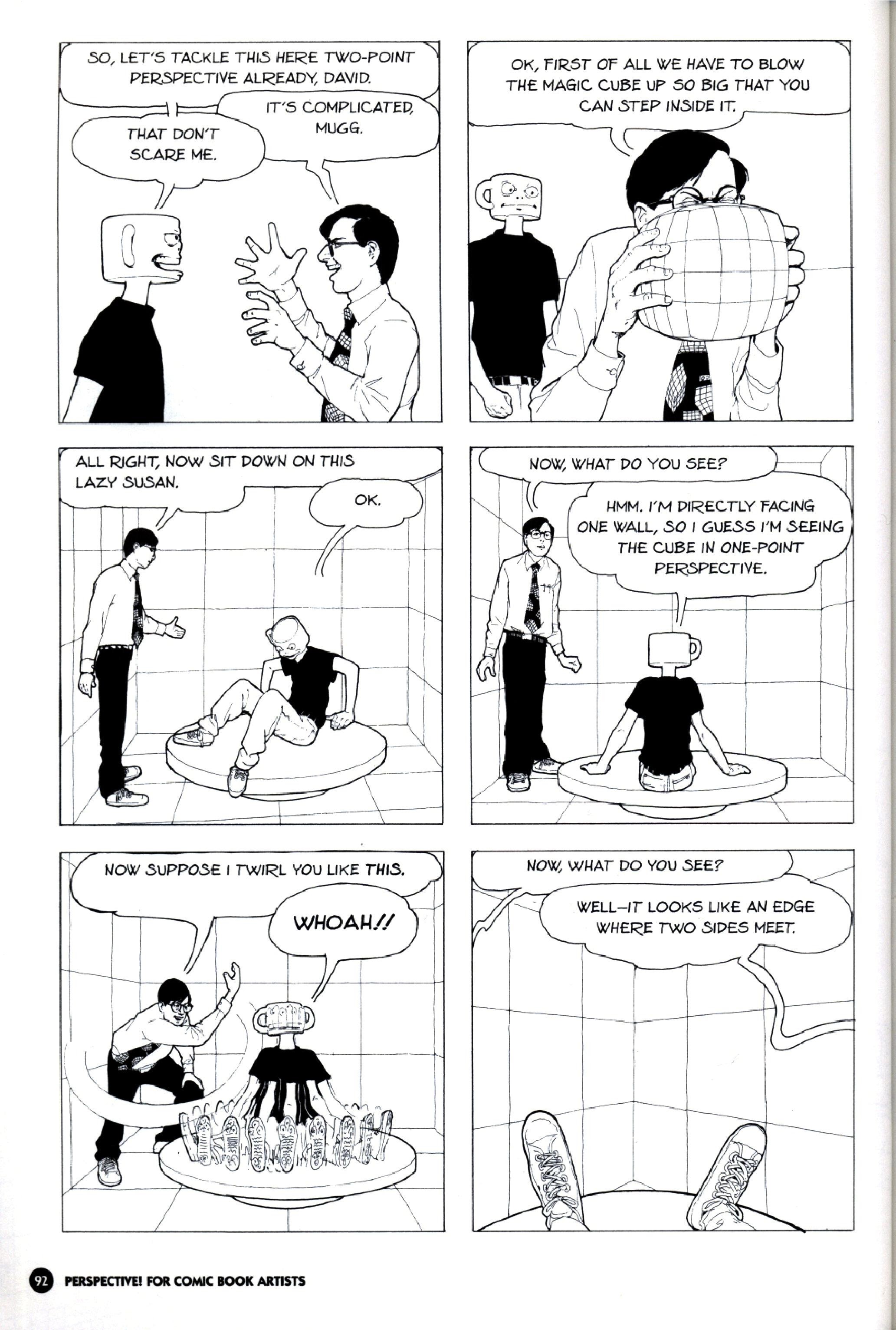 Read online Perspective! For Comic Book Artists comic -  Issue # TPB (Part 1) - 93