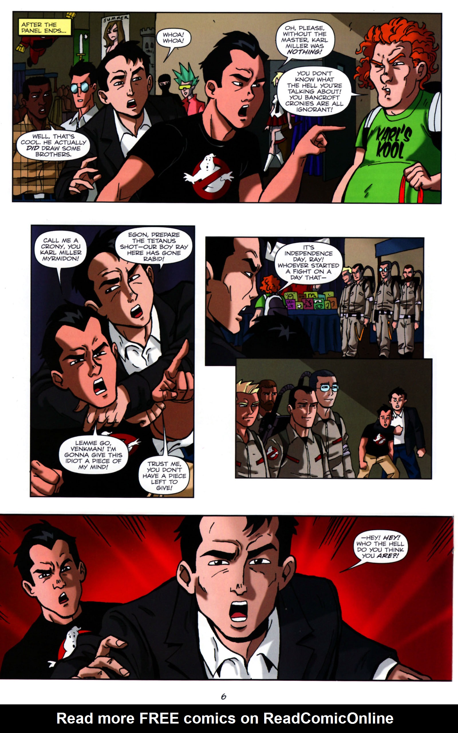 Read online Ghostbusters: Con-Volution comic -  Issue # Full - 9
