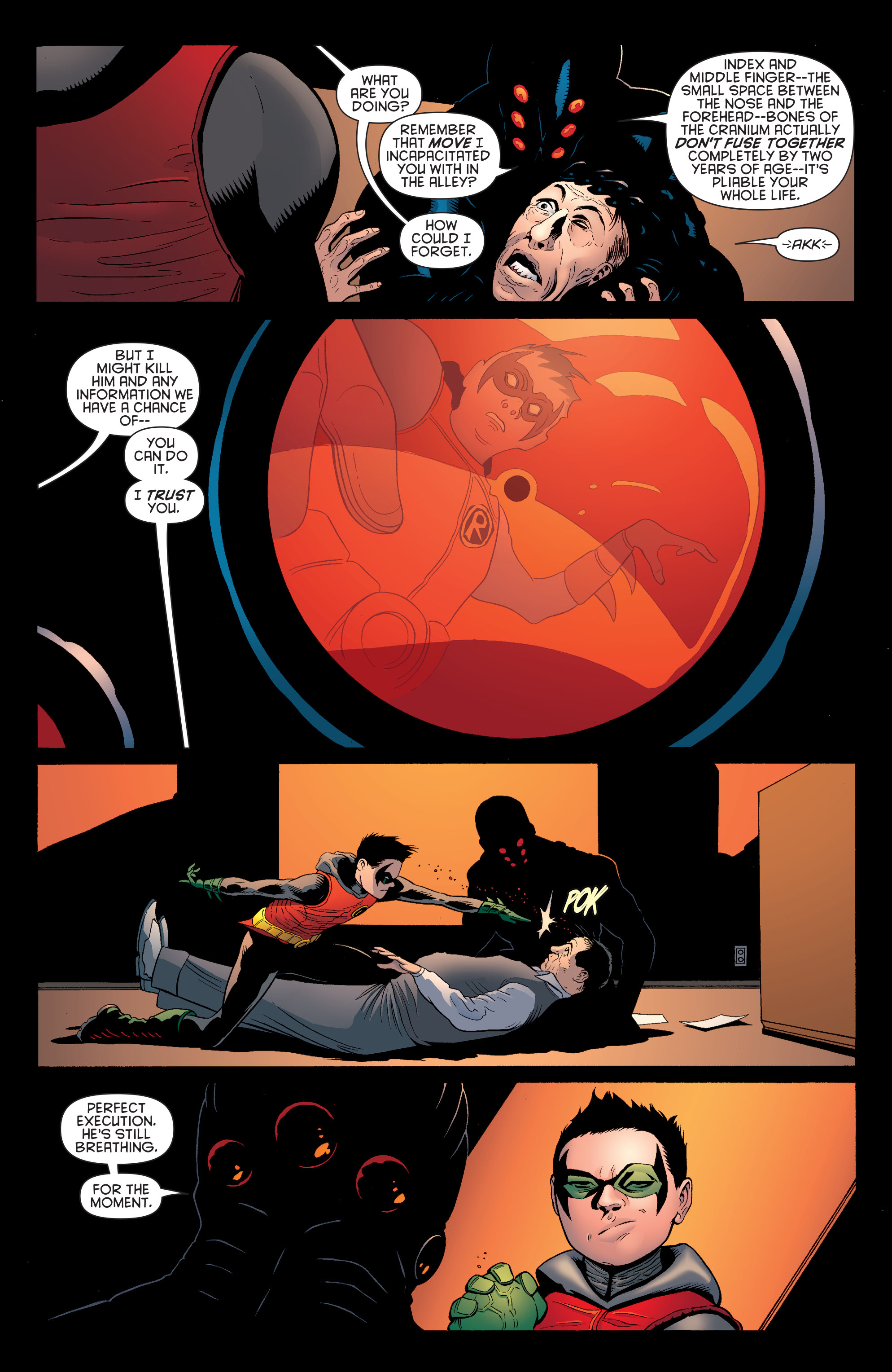 Read online Batman and Robin (2011) comic -  Issue # _Bad Blood (DC Essential Edition) (Part 2) - 14