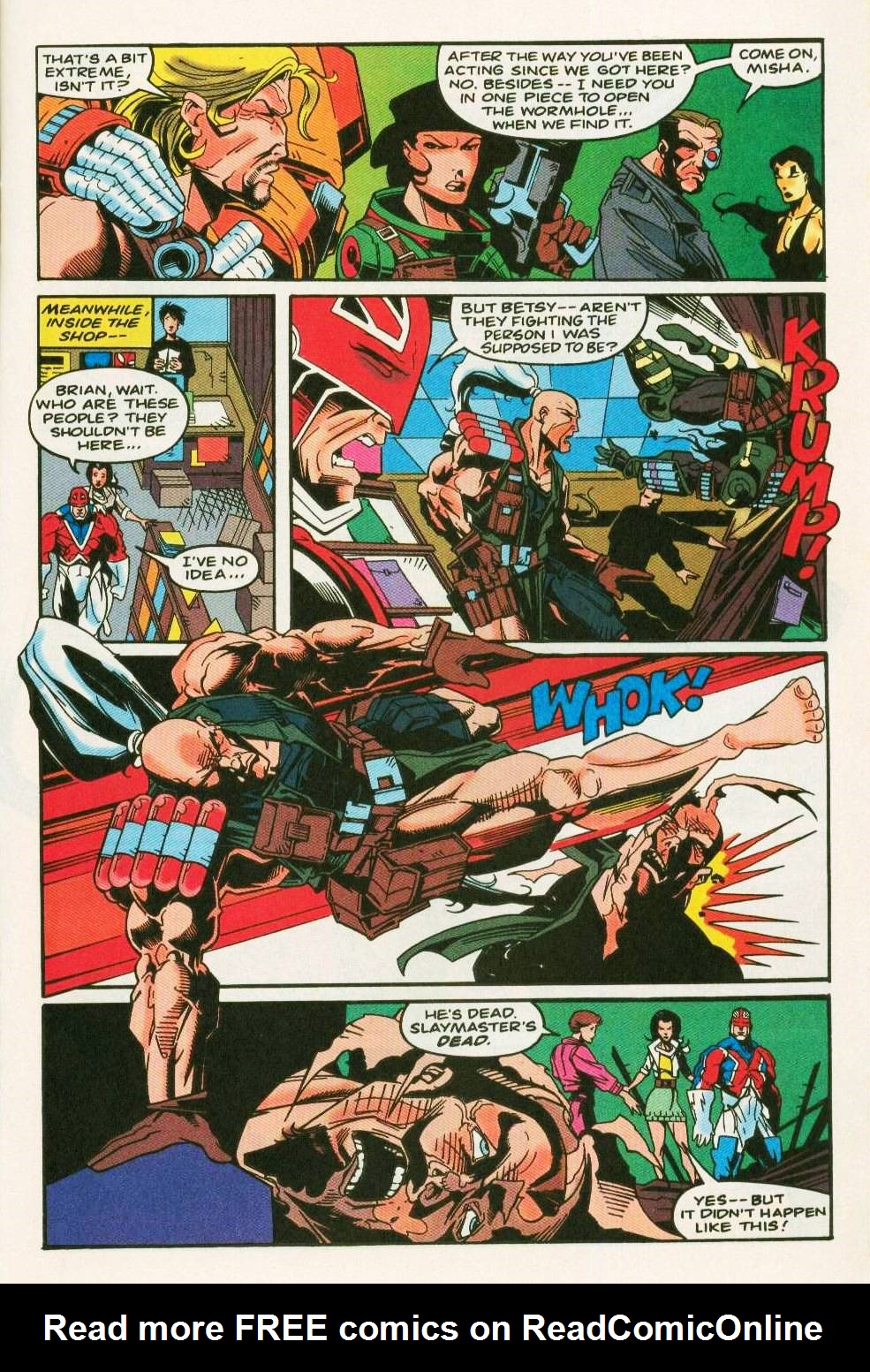 Read online Warheads comic -  Issue #9 - 11