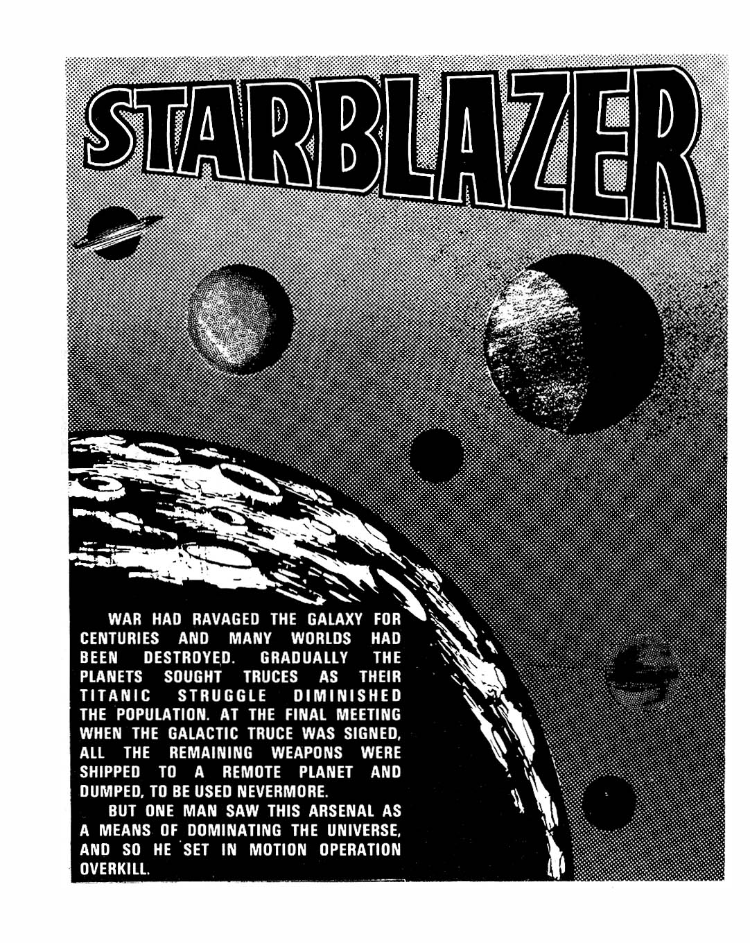 Read online Starblazer comic -  Issue #45 - 2