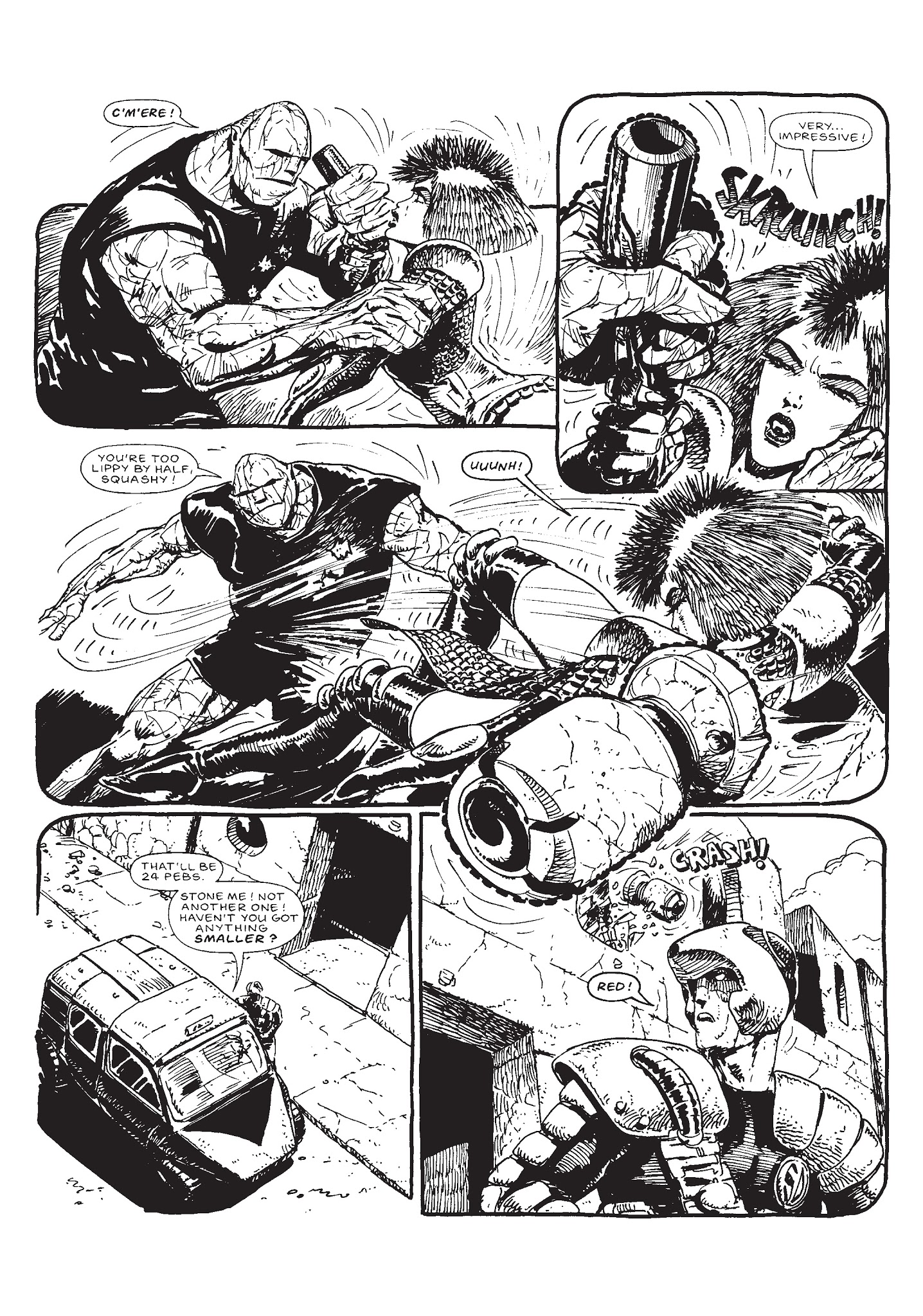 Read online Strontium Dog: Search/Destroy Agency Files comic -  Issue # TPB 4 - 250