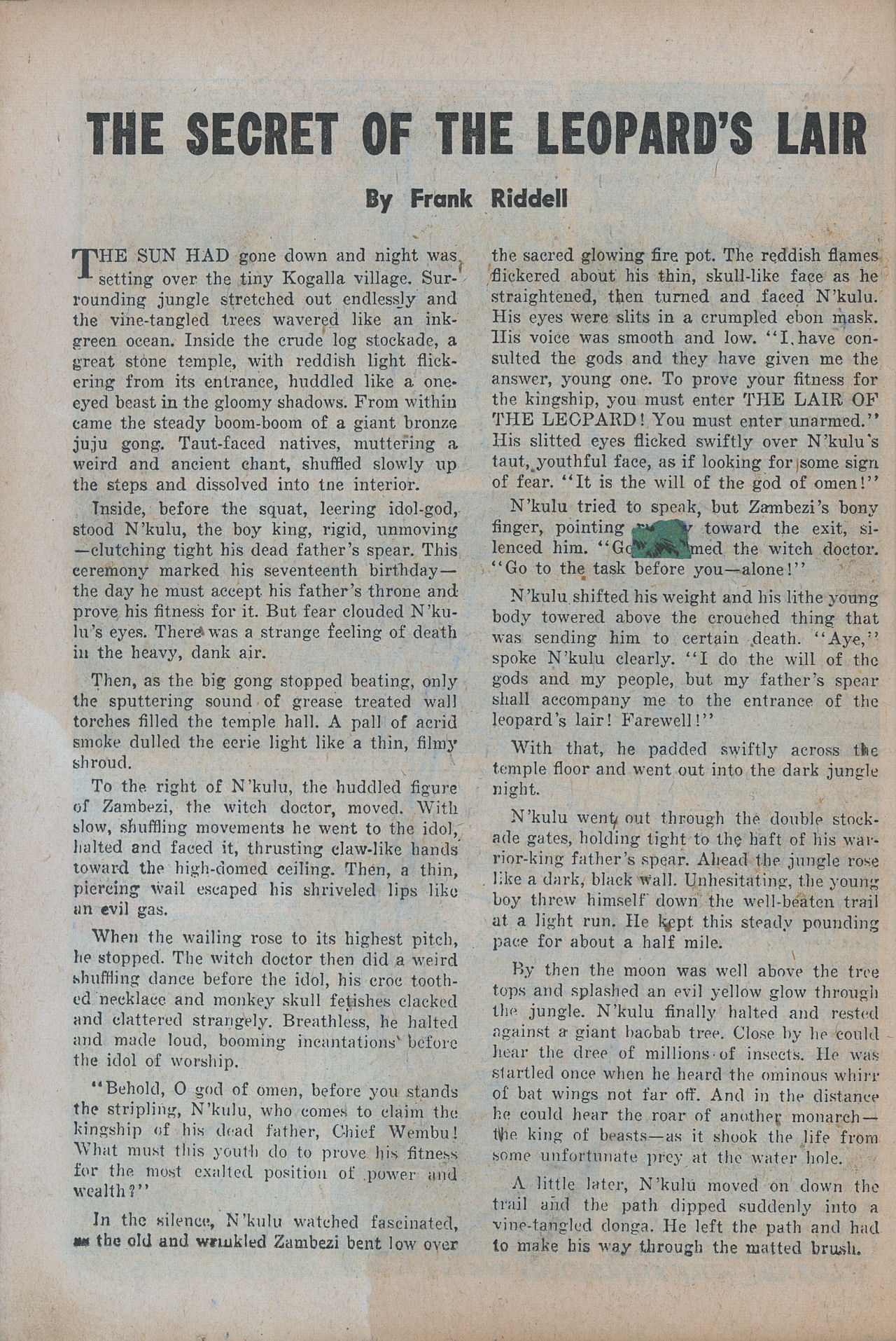 Read online Jungle Comics comic -  Issue #110 - 32