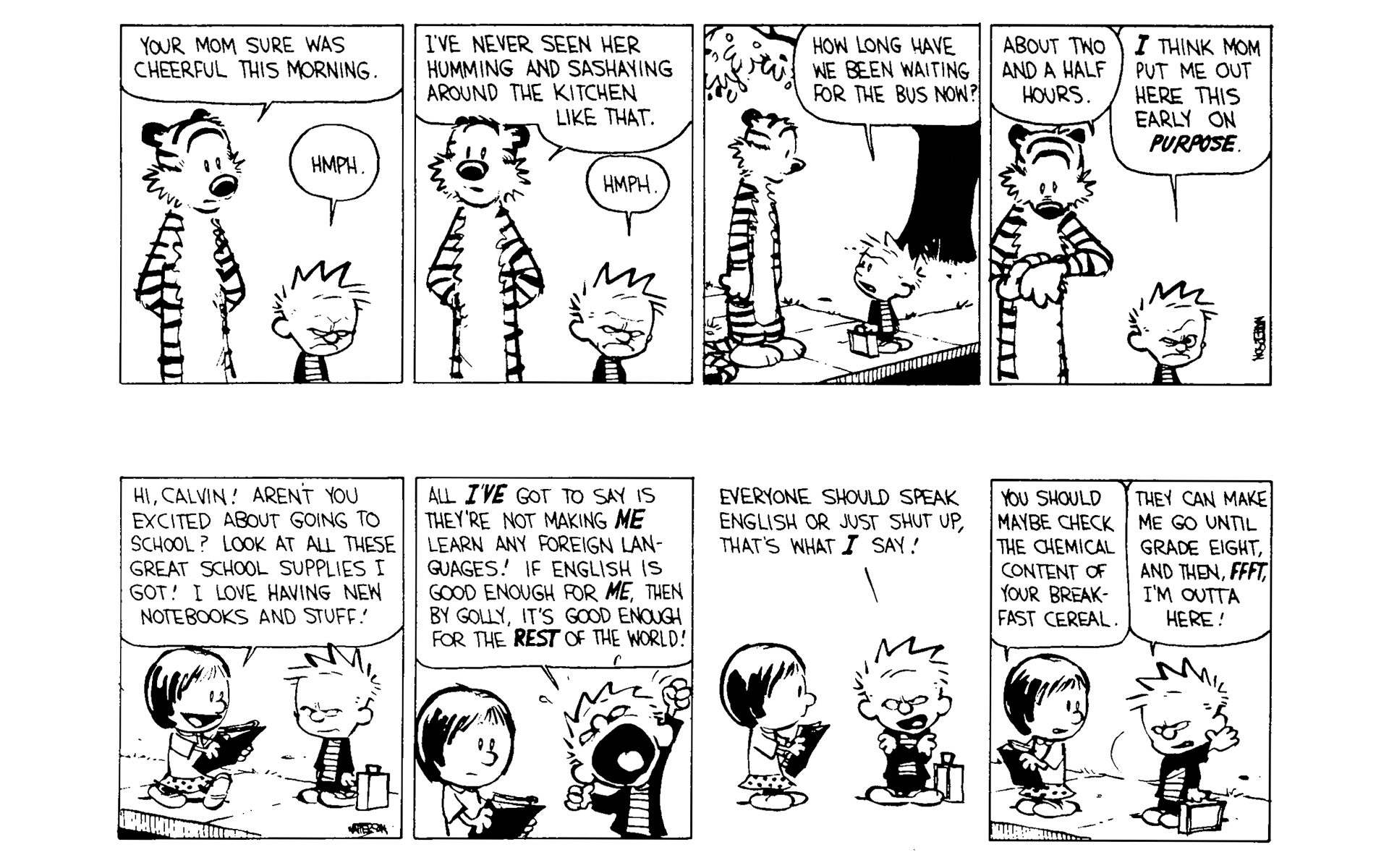 Read online Calvin and Hobbes comic -  Issue #5 - 166