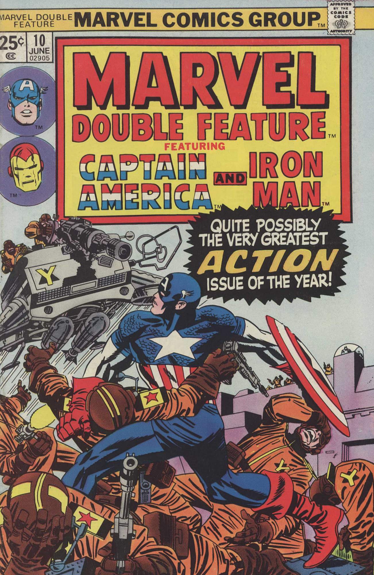 Read online Marvel Double Feature comic -  Issue #10 - 1