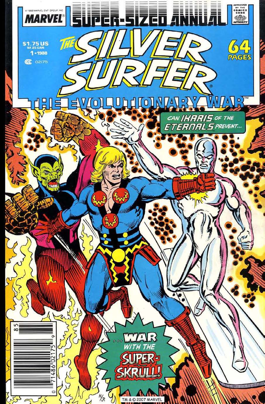 Read online Silver Surfer (1987) comic -  Issue # _Annual 1 - 1