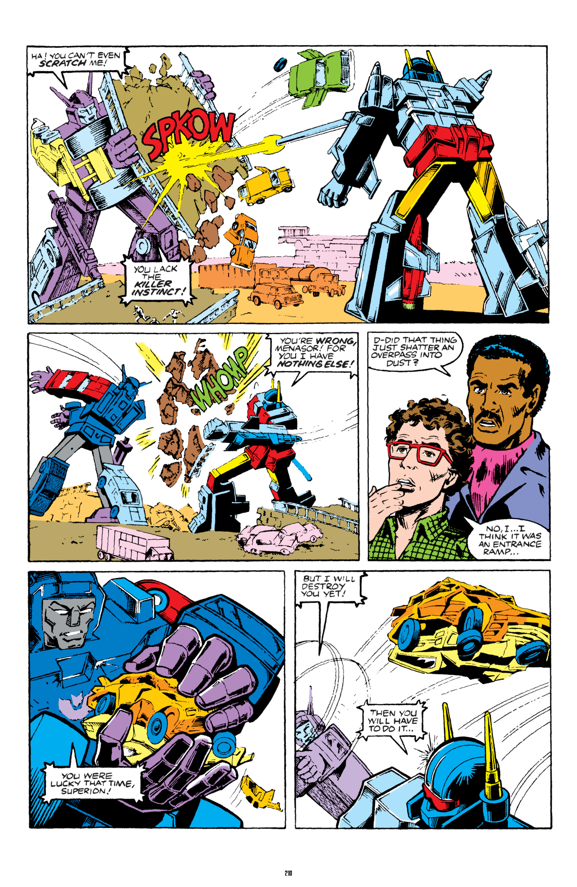 Read online The Transformers Classics comic -  Issue # TPB 2 - 211