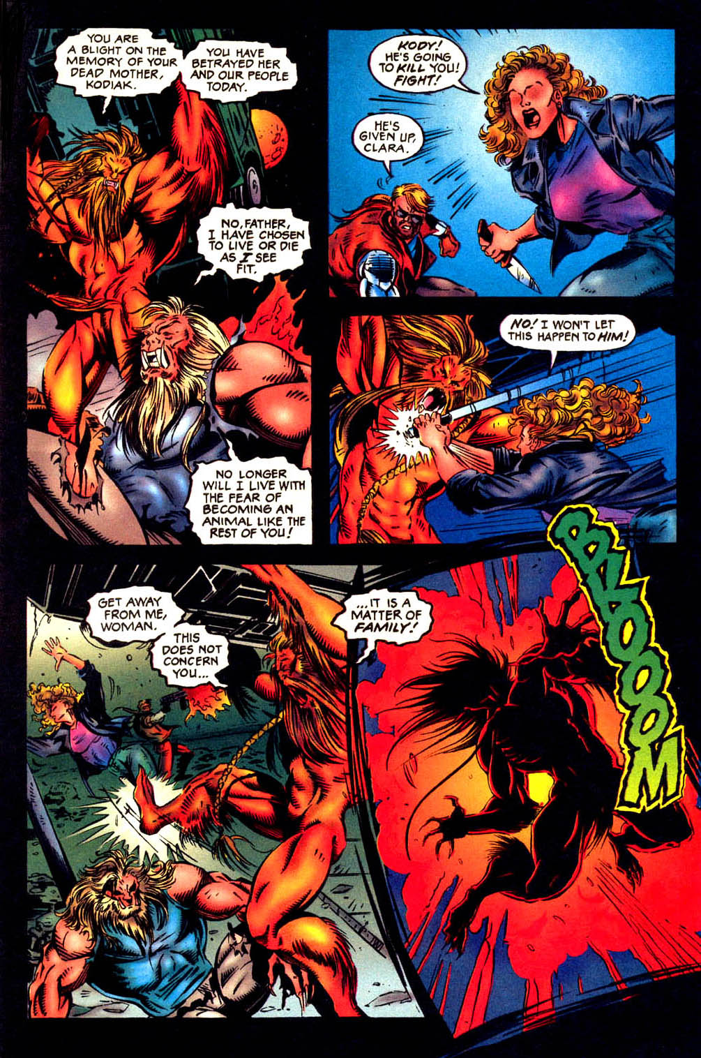 Read online Ghost Rider/Blaze: Spirits of Vengeance comic -  Issue #21 - 22
