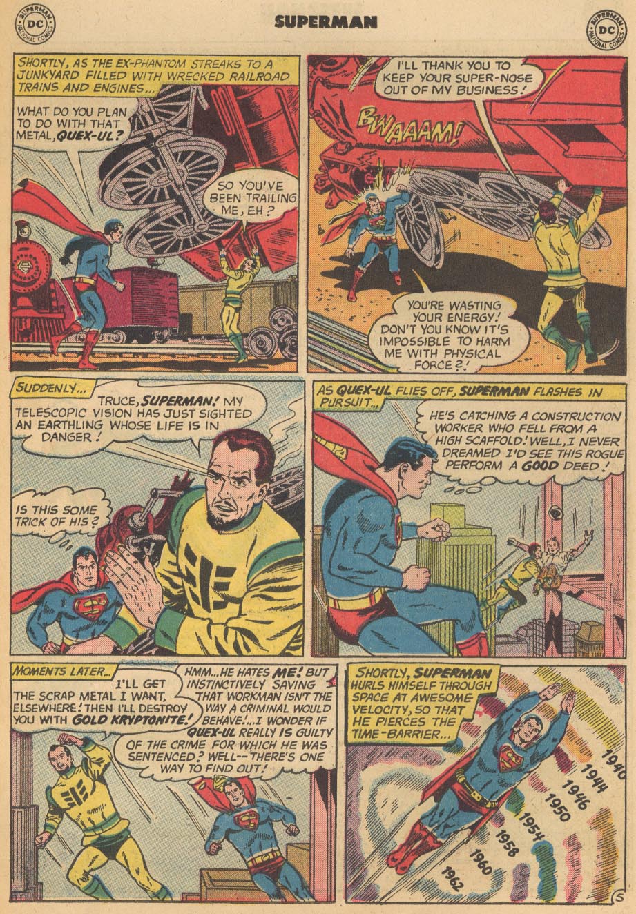 Read online Superman (1939) comic -  Issue #157 - 7