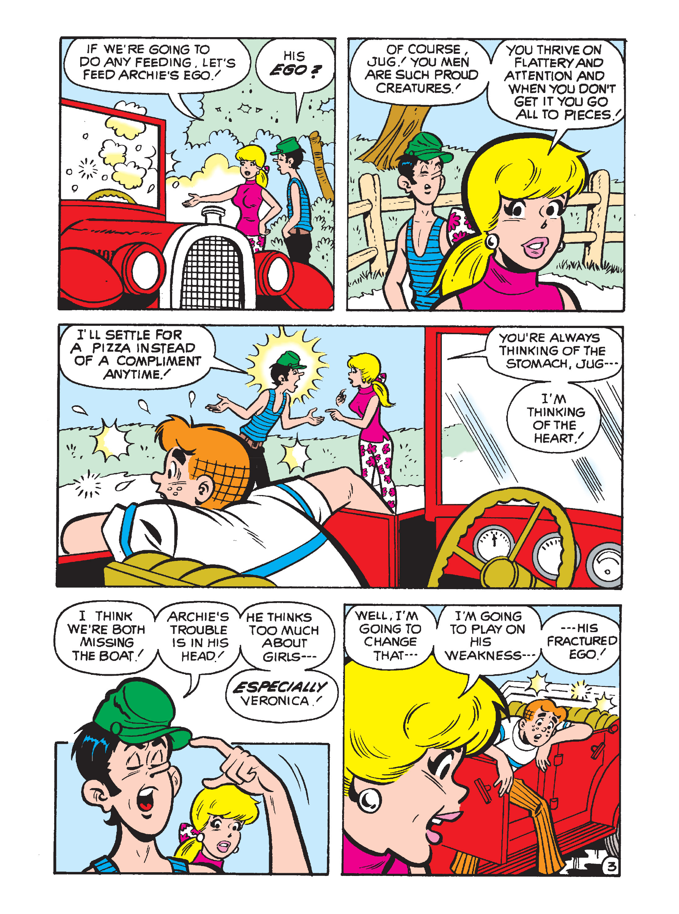 Read online Archie's Funhouse Double Digest comic -  Issue #6 - 260