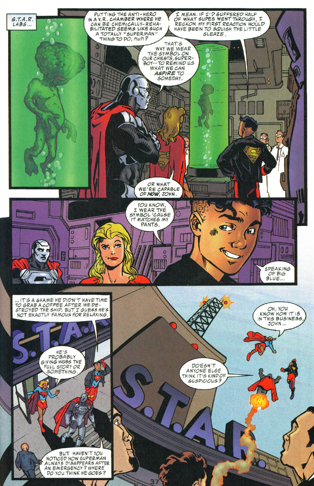 Read online Team Superman comic -  Issue # Full - 38