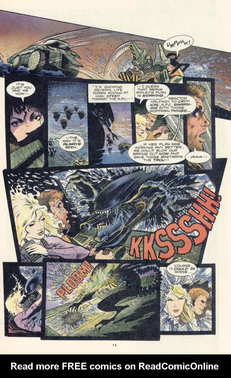 Read online Aliens: Earth War comic -  Issue #3 - 17