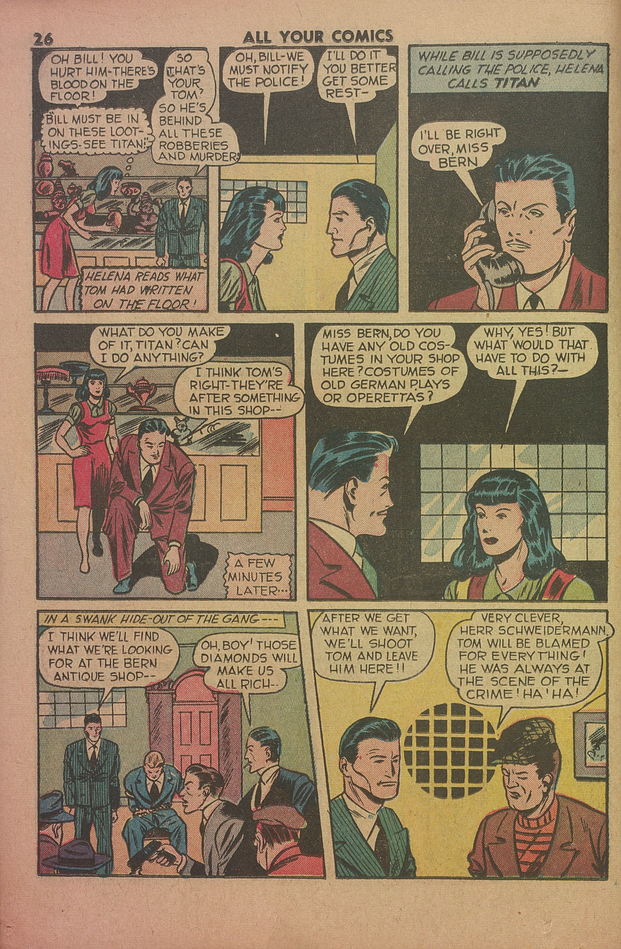 Read online Fox Comics Annual comic -  Issue # TPB 3 - 28