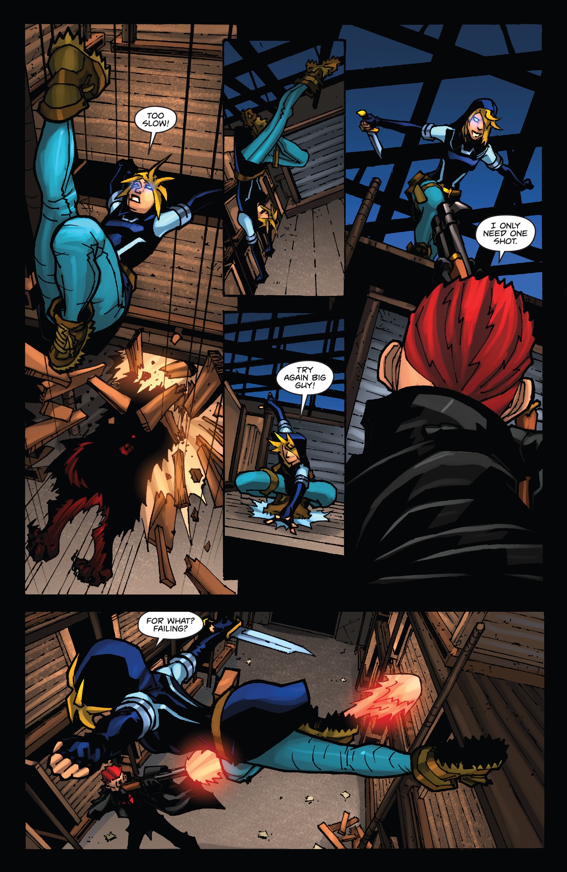Read online Obey Me comic -  Issue #1 - 24