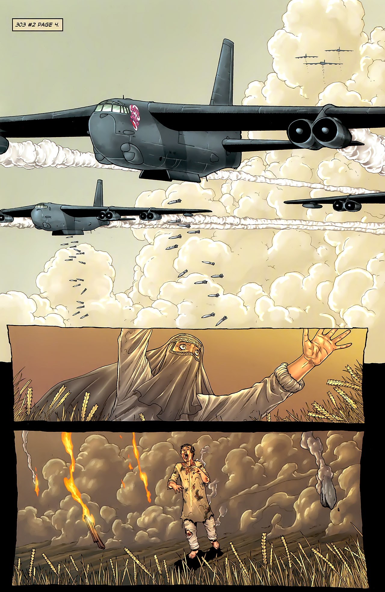 Read online Garth Ennis' 303 comic -  Issue #0 - 4