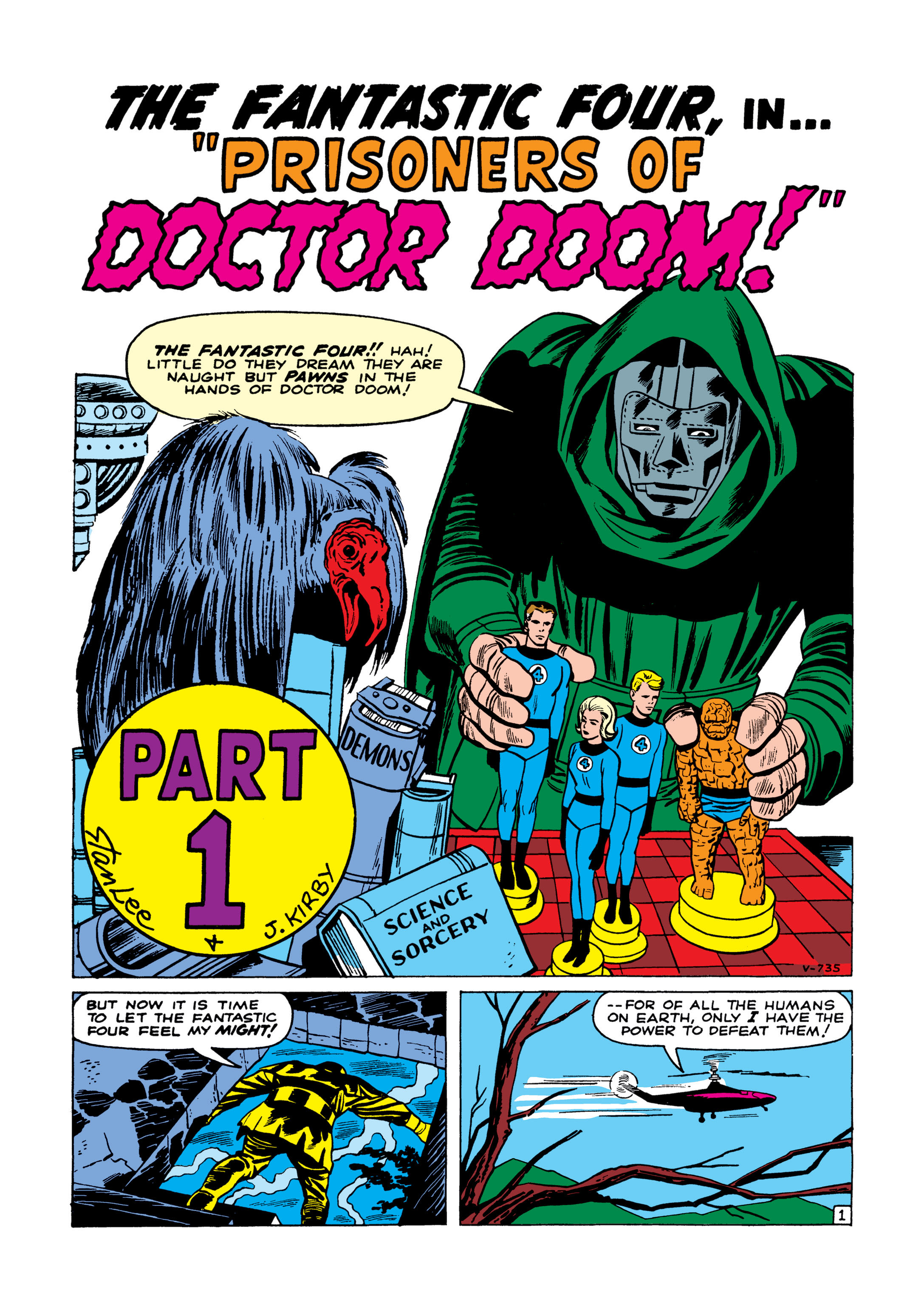 Read online Fantastic Four (1961) comic -  Issue #5 - 2