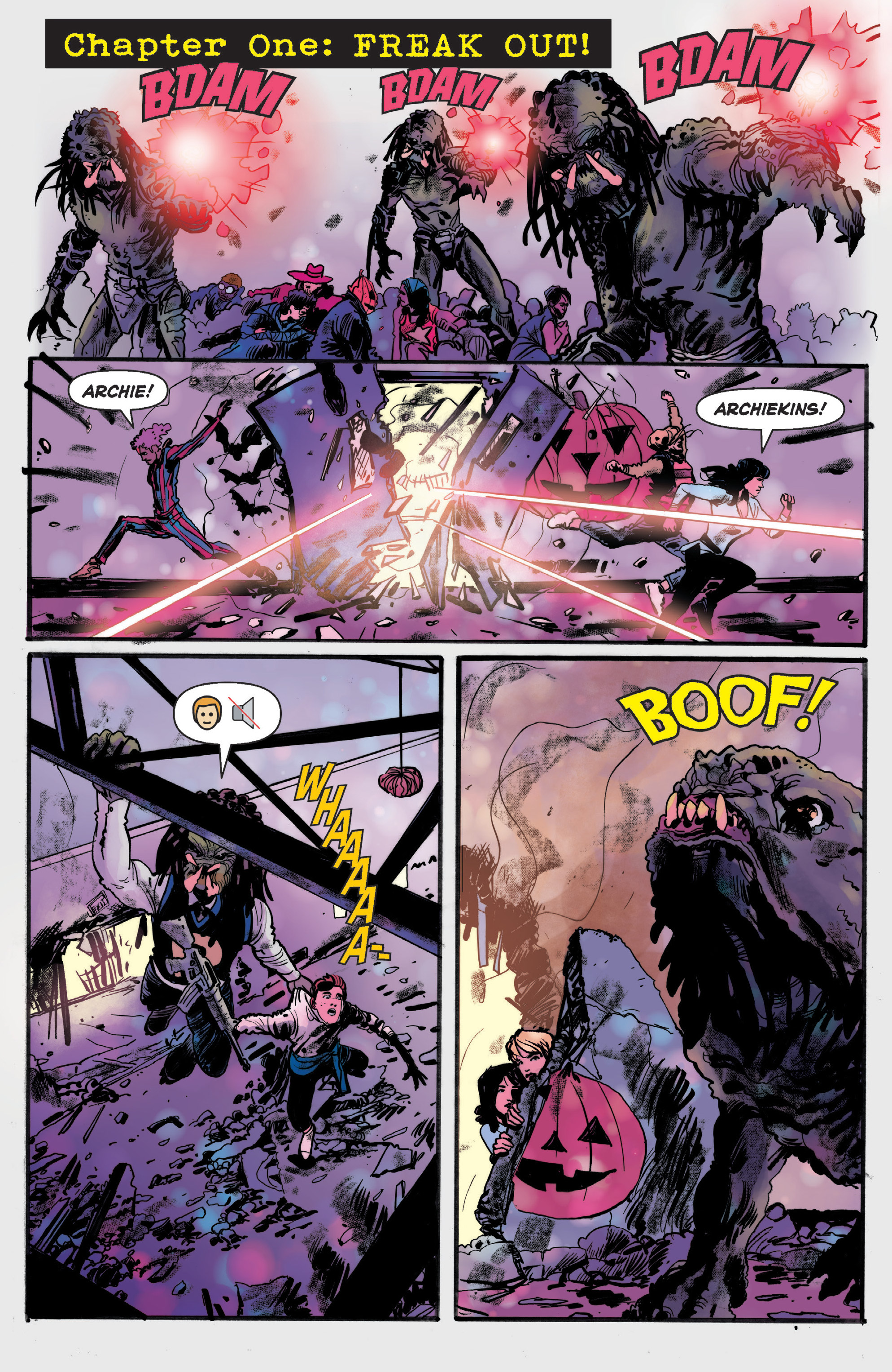 Read online Archie vs. Predator II comic -  Issue #3 - 4