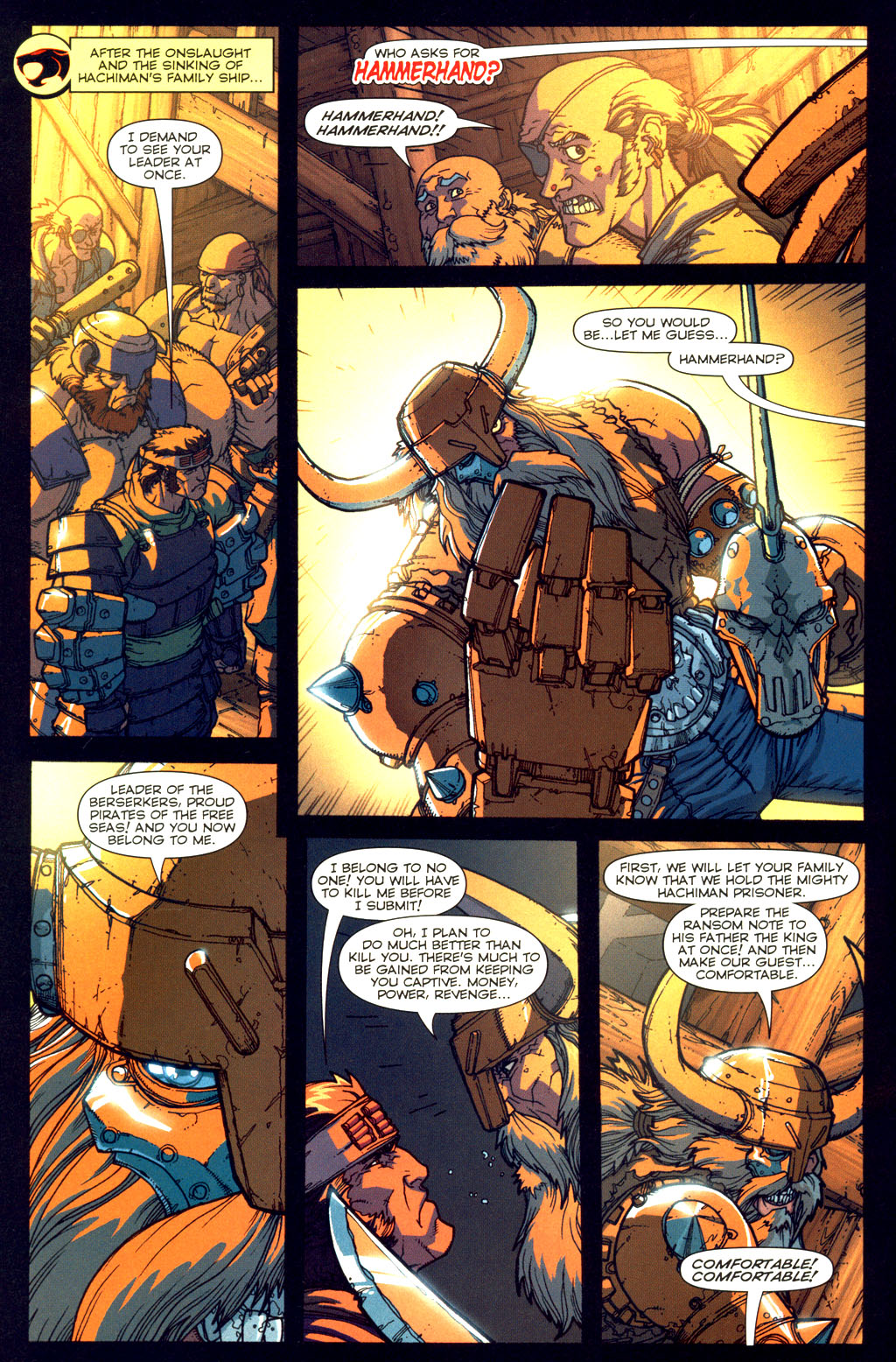 Read online ThunderCats: HammerHand's Revenge comic -  Issue #1 - 6