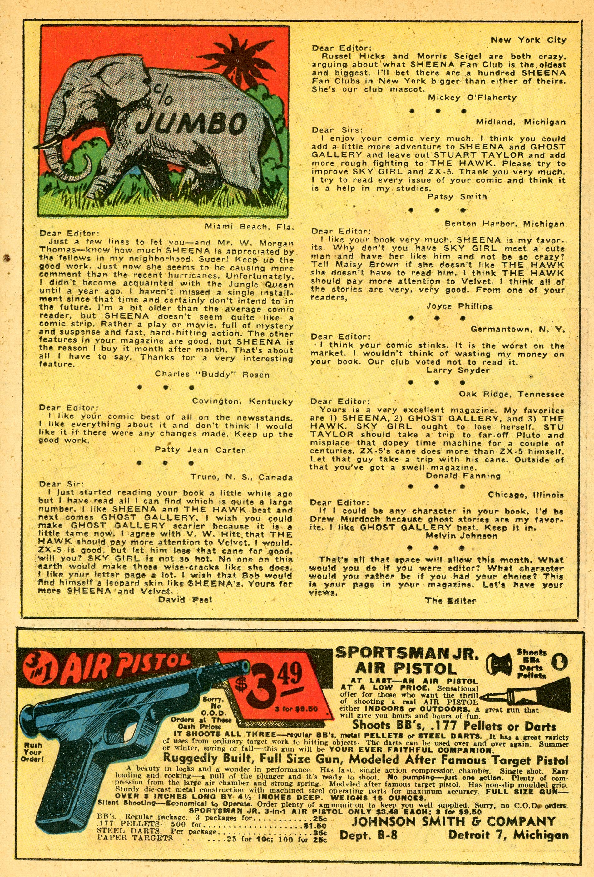 Read online Jumbo Comics comic -  Issue #109 - 36
