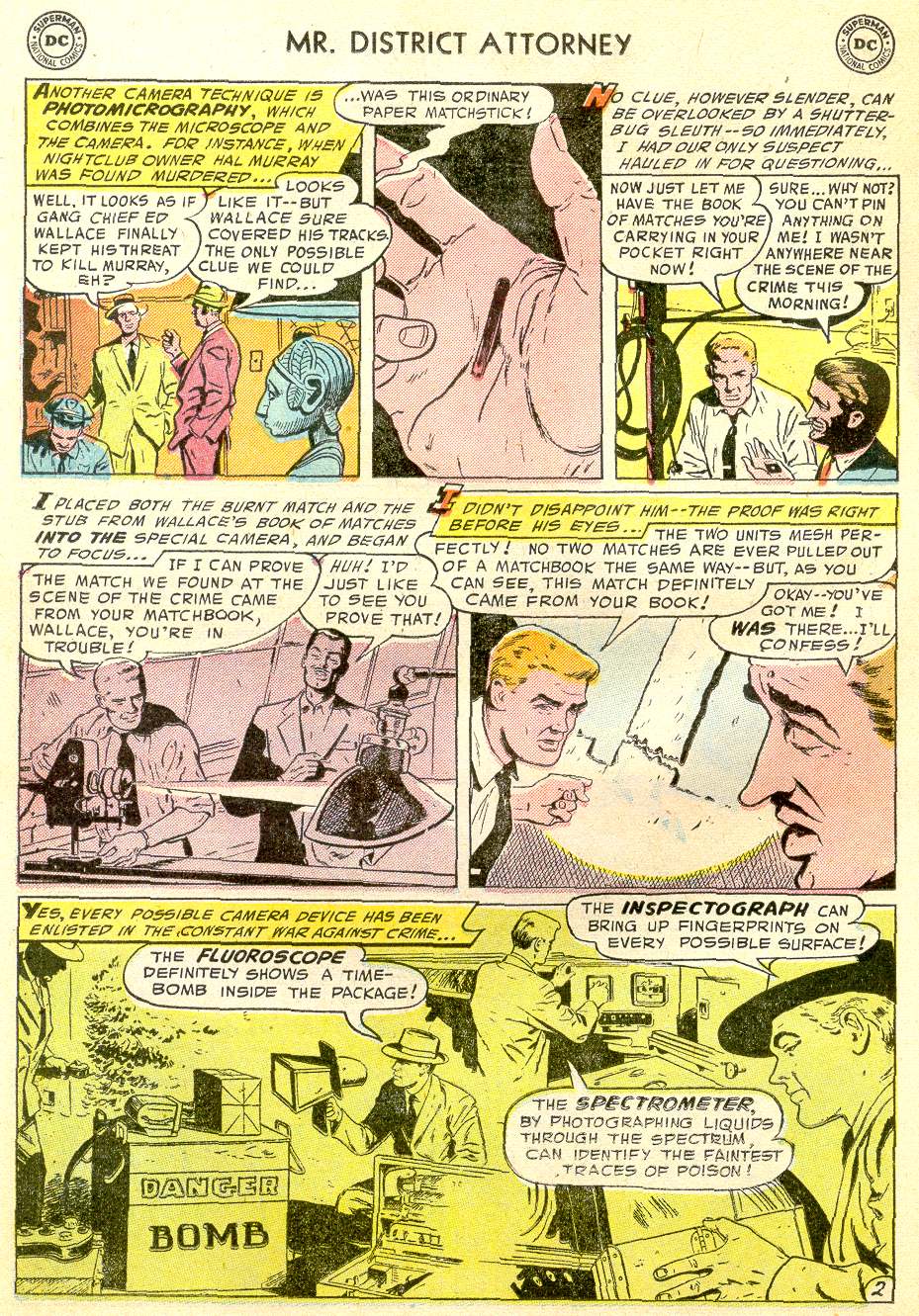 Read online Mr. District Attorney comic -  Issue #46 - 22