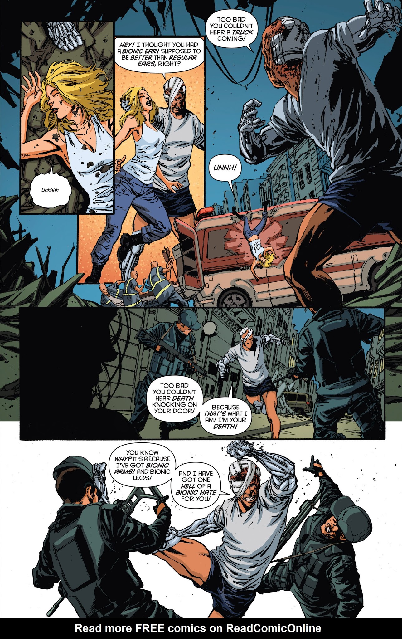 Read online The Bionic Woman comic -  Issue #6 - 15