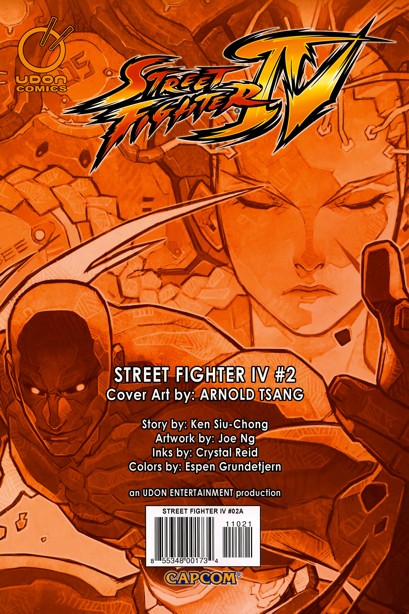 Read online Street Fighter IV comic -  Issue #2 - 35