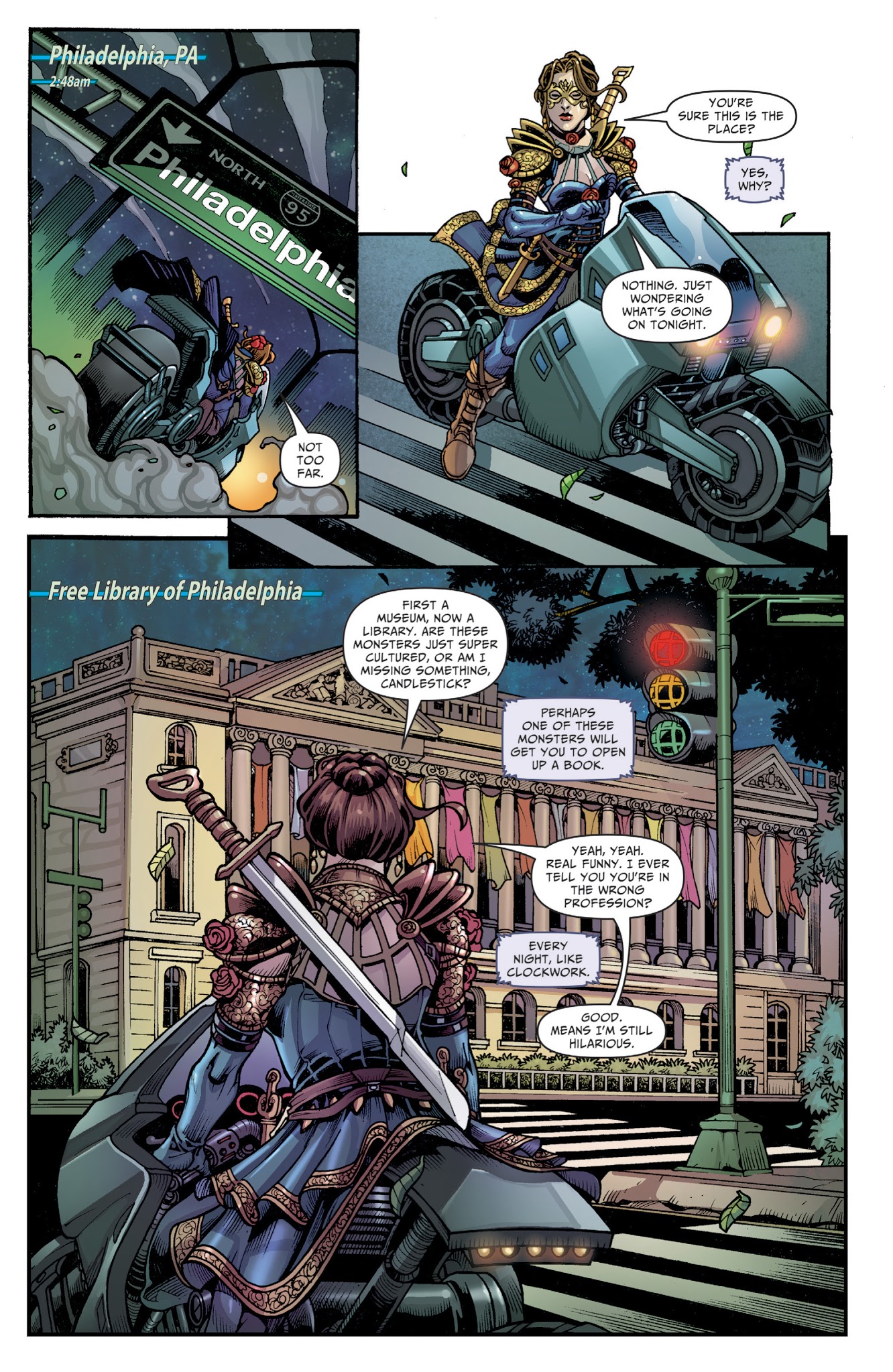 Read online Belle: Beast Hunter comic -  Issue #1 - 12