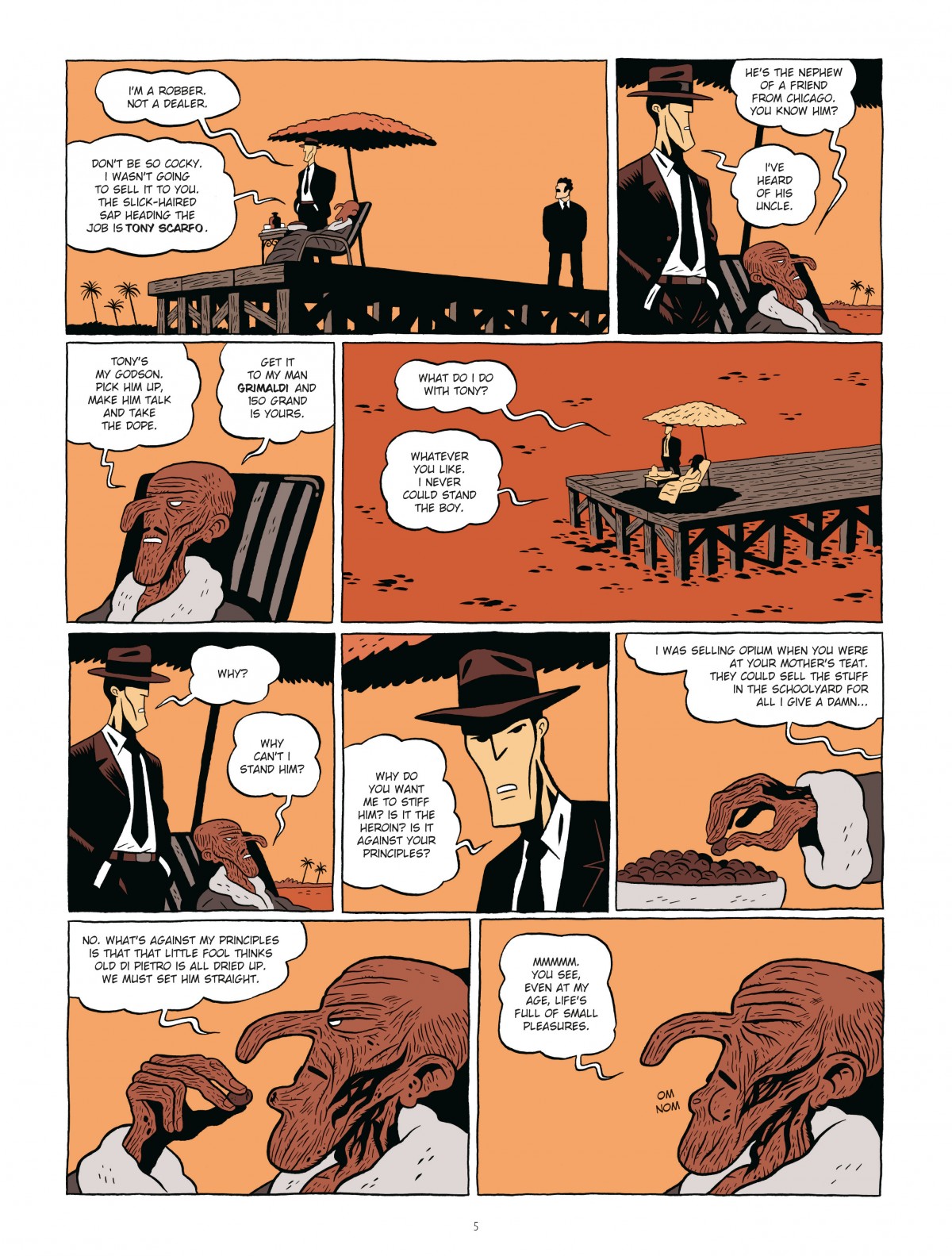 Read online Tyler Cross comic -  Issue #1 - 5