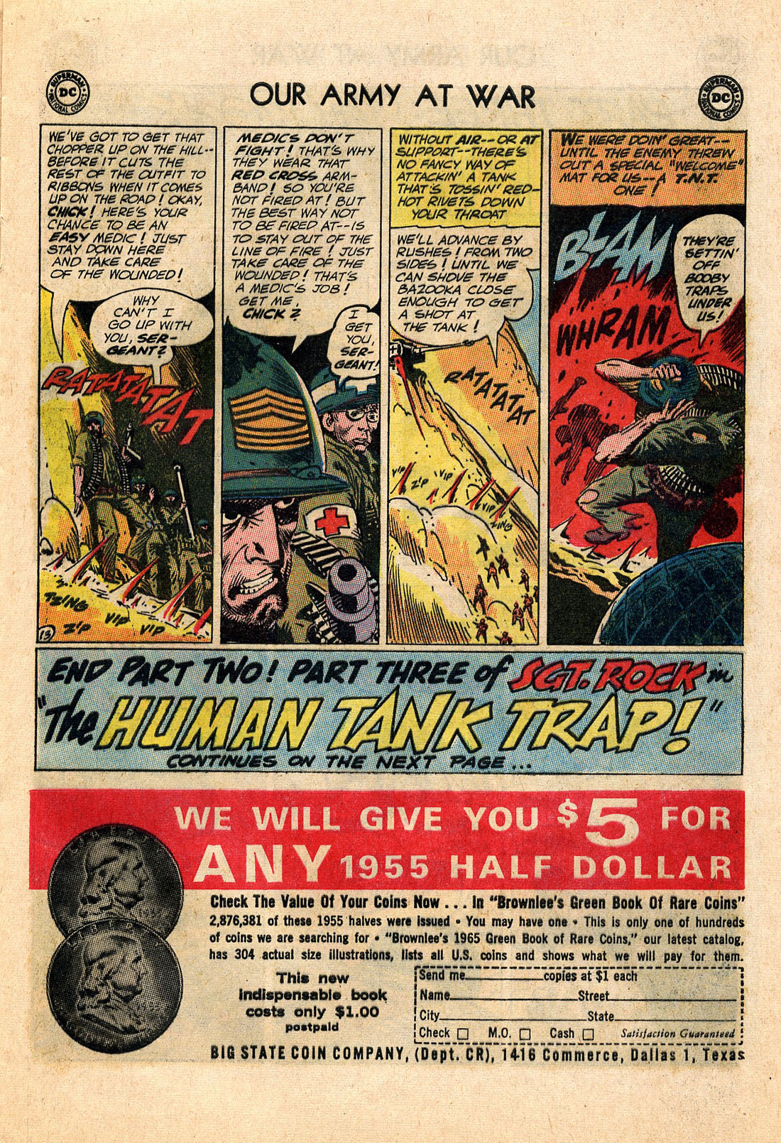 Read online Our Army at War (1952) comic -  Issue #156 - 17
