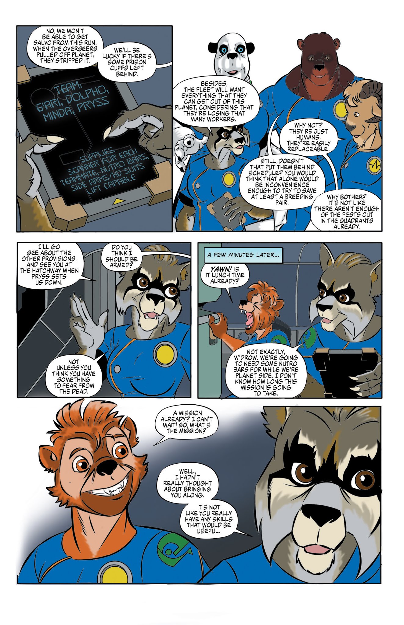 Read online Stars End comic -  Issue #1 - 6