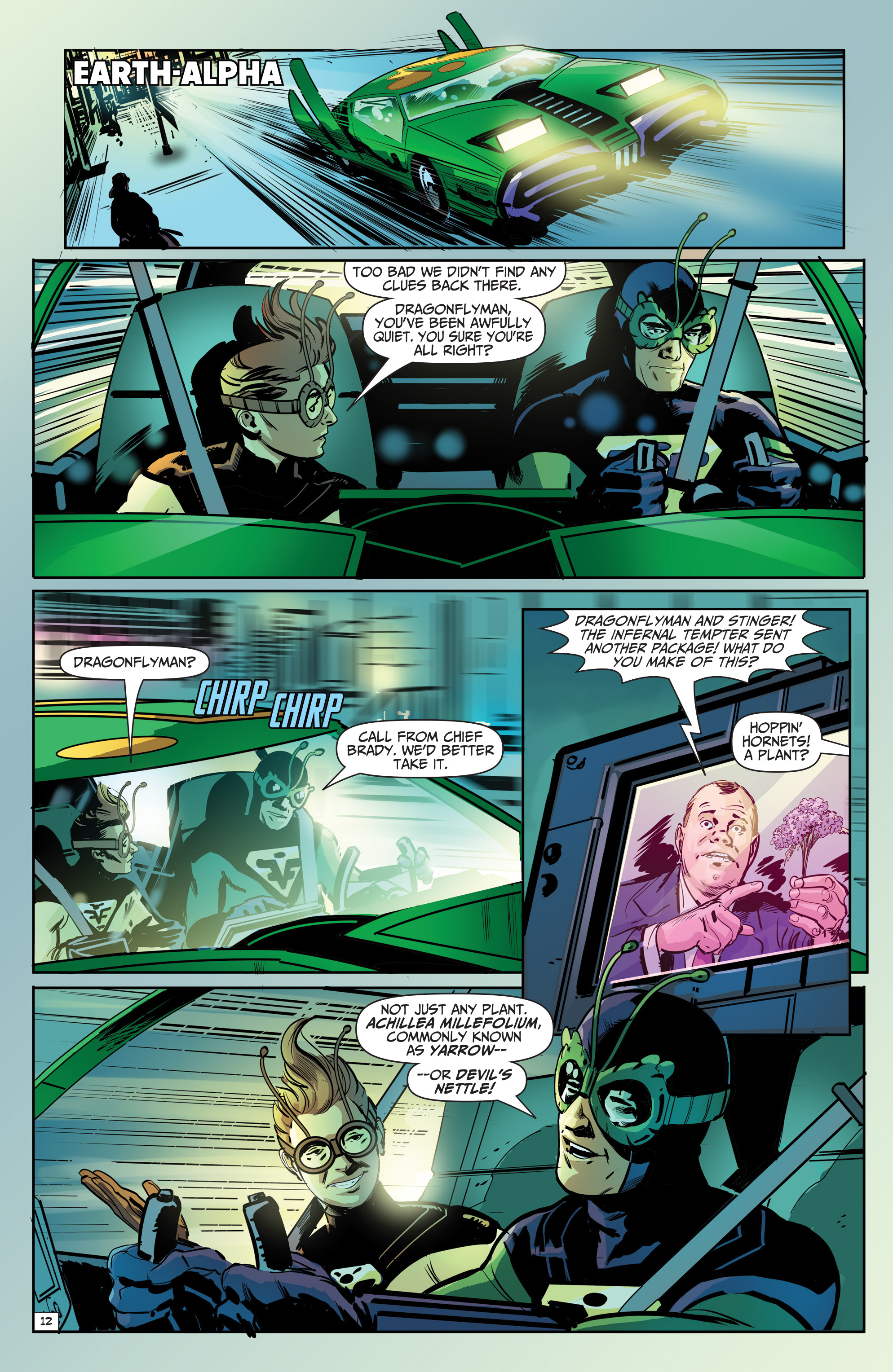 Read online Dragonfly & Dragonflyman comic -  Issue #2 - 14