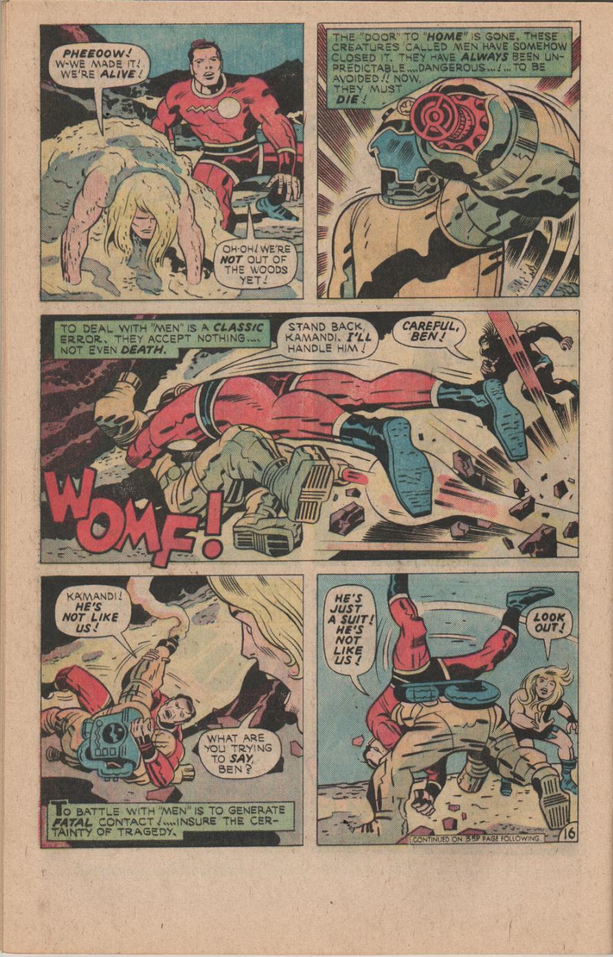 Read online Kamandi, The Last Boy On Earth comic -  Issue #30 - 28