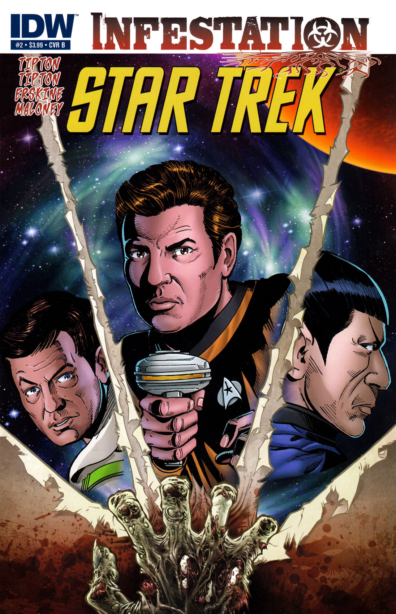 Read online Star Trek: Infestation comic -  Issue #2 - 1