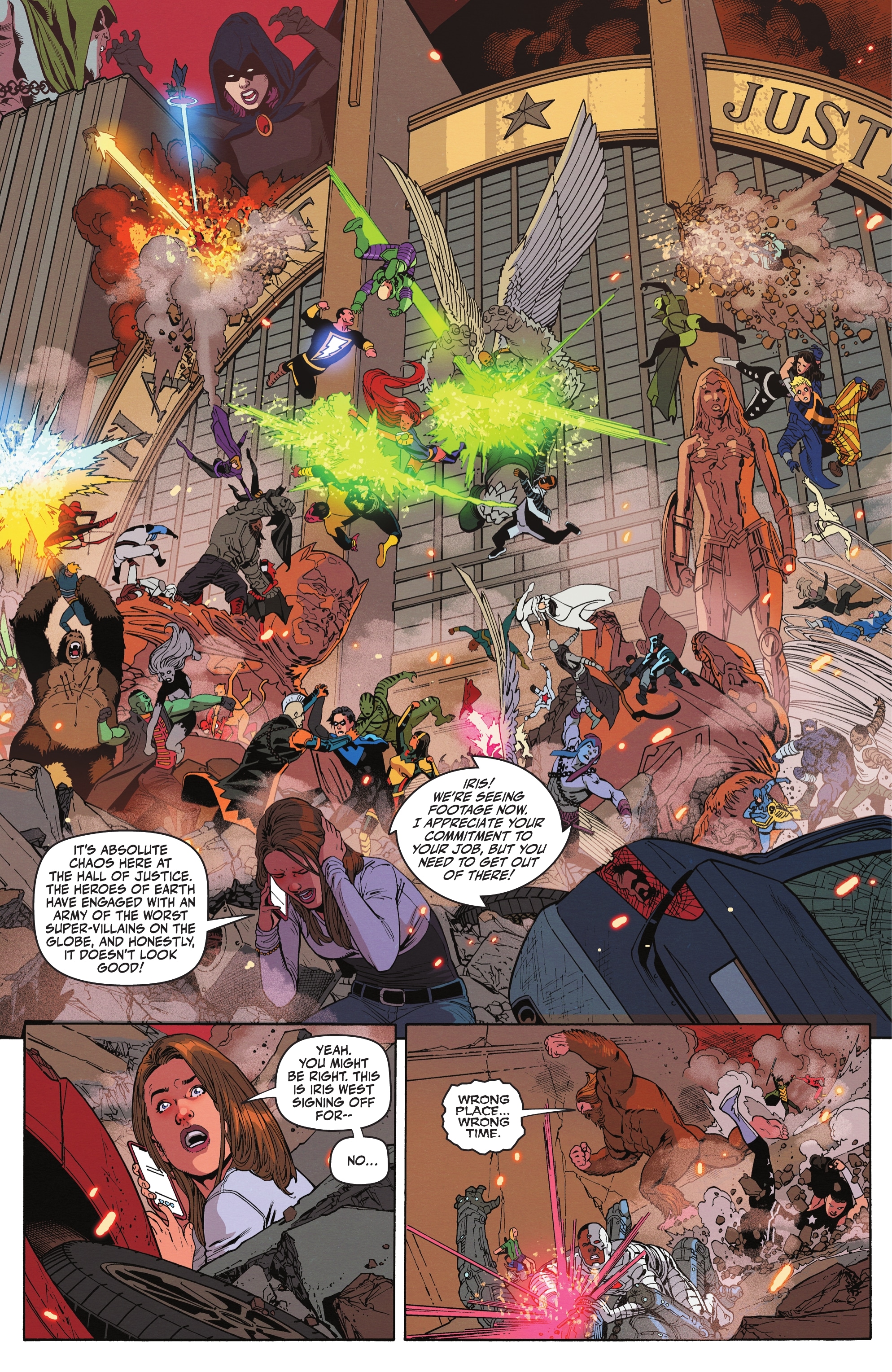 Read online Dark Crisis: War Zone comic -  Issue #1 - 4