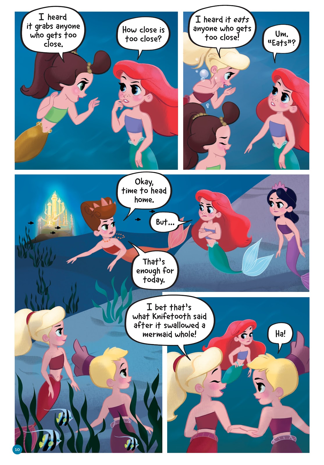 Read online Disney Princess: Ariel and the Sea Wolf comic -  Issue # Full - 9