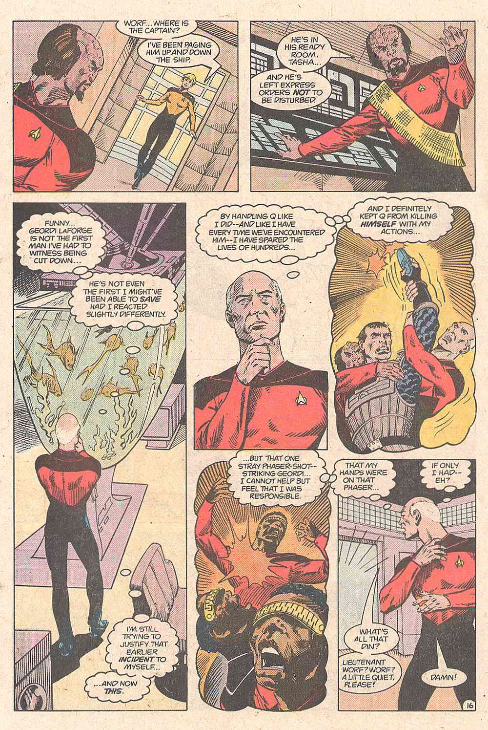 Read online Star Trek: The Next Generation (1988) comic -  Issue #5 - 17