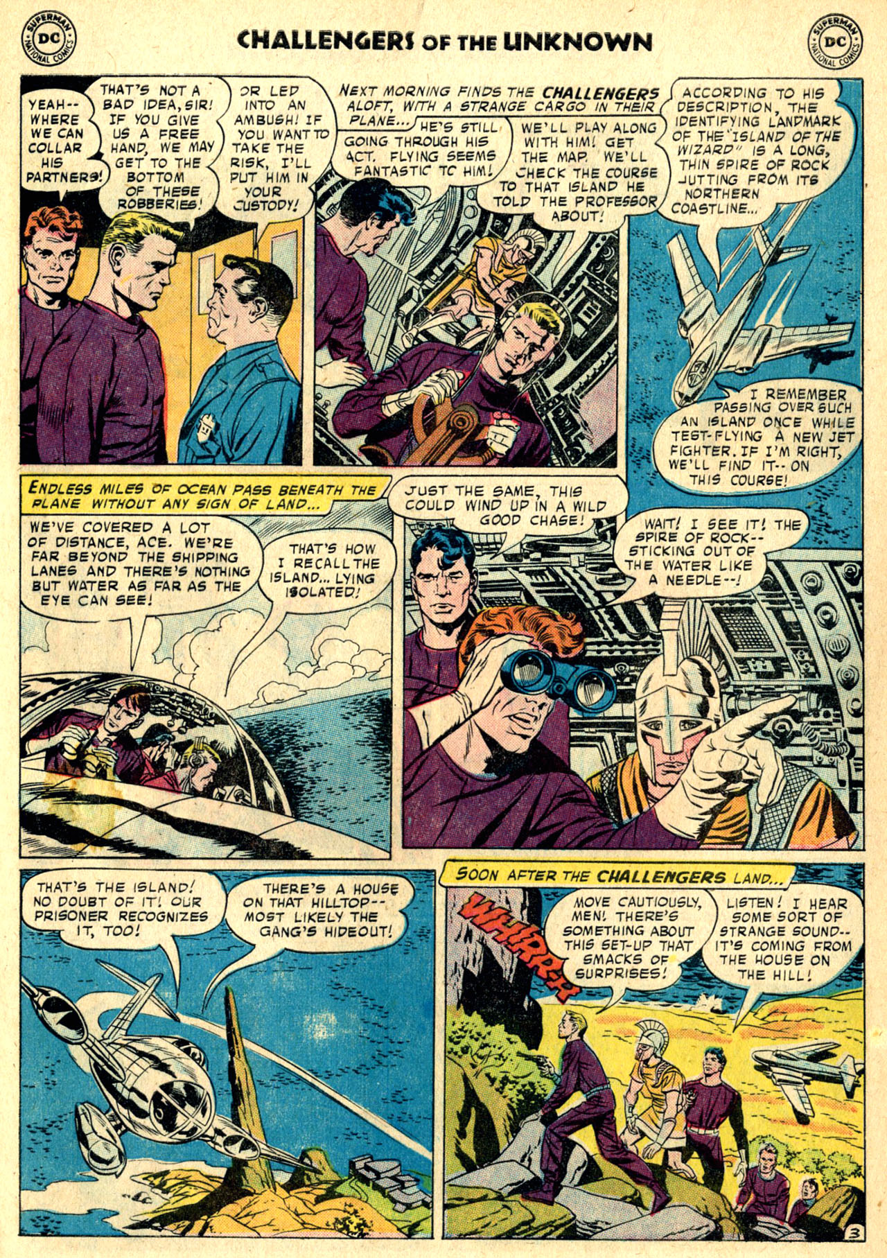 Read online Challengers of the Unknown (1958) comic -  Issue #4 - 5