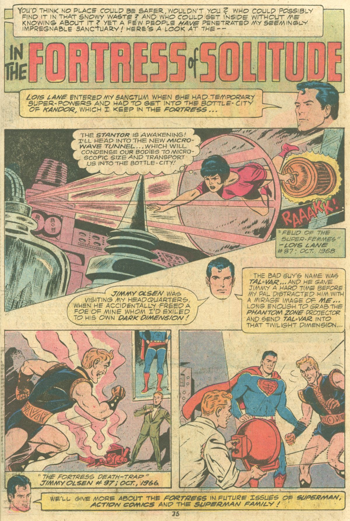Read online Superman (1939) comic -  Issue #284 - 75