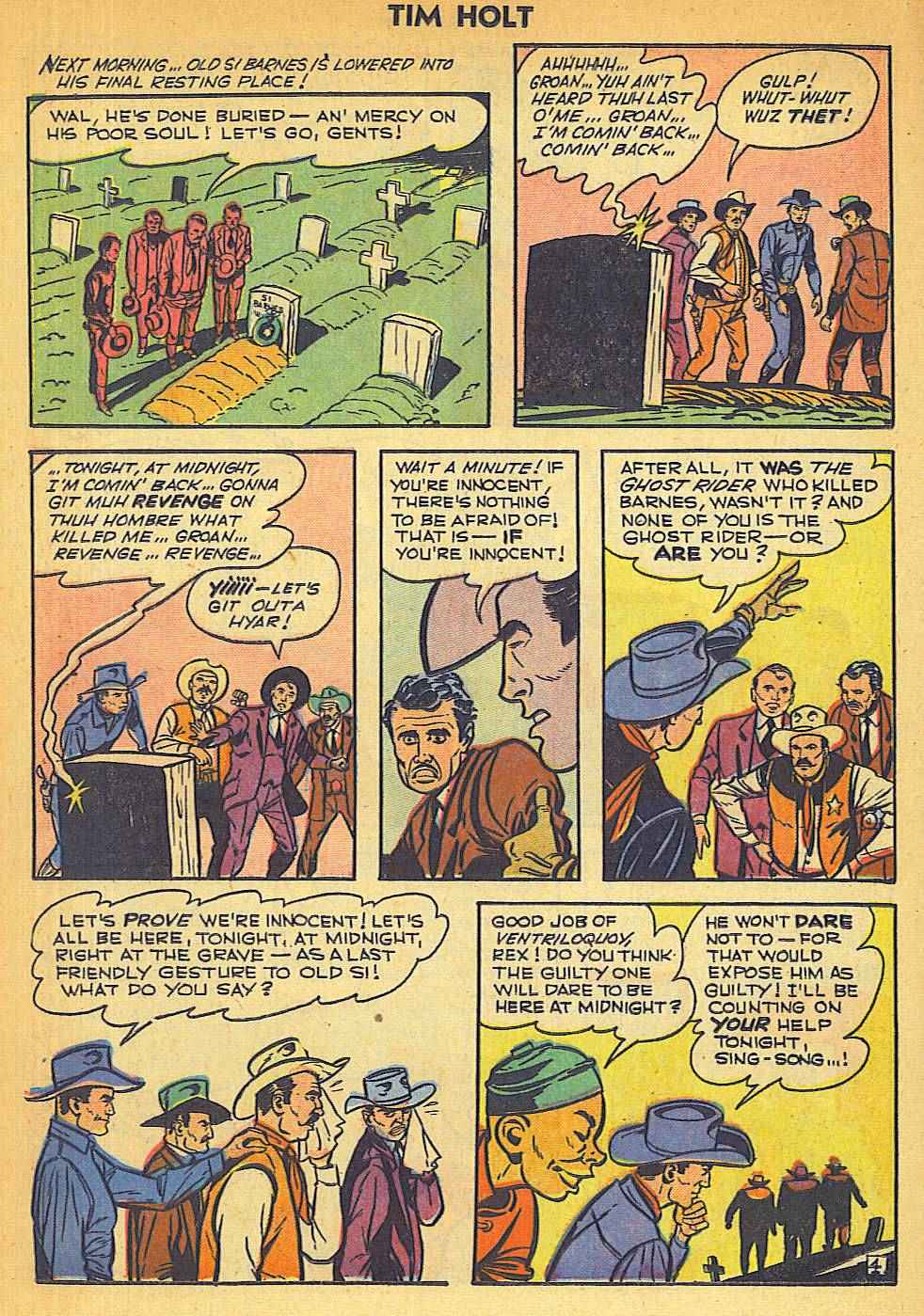 Read online Tim Holt comic -  Issue #24 - 22