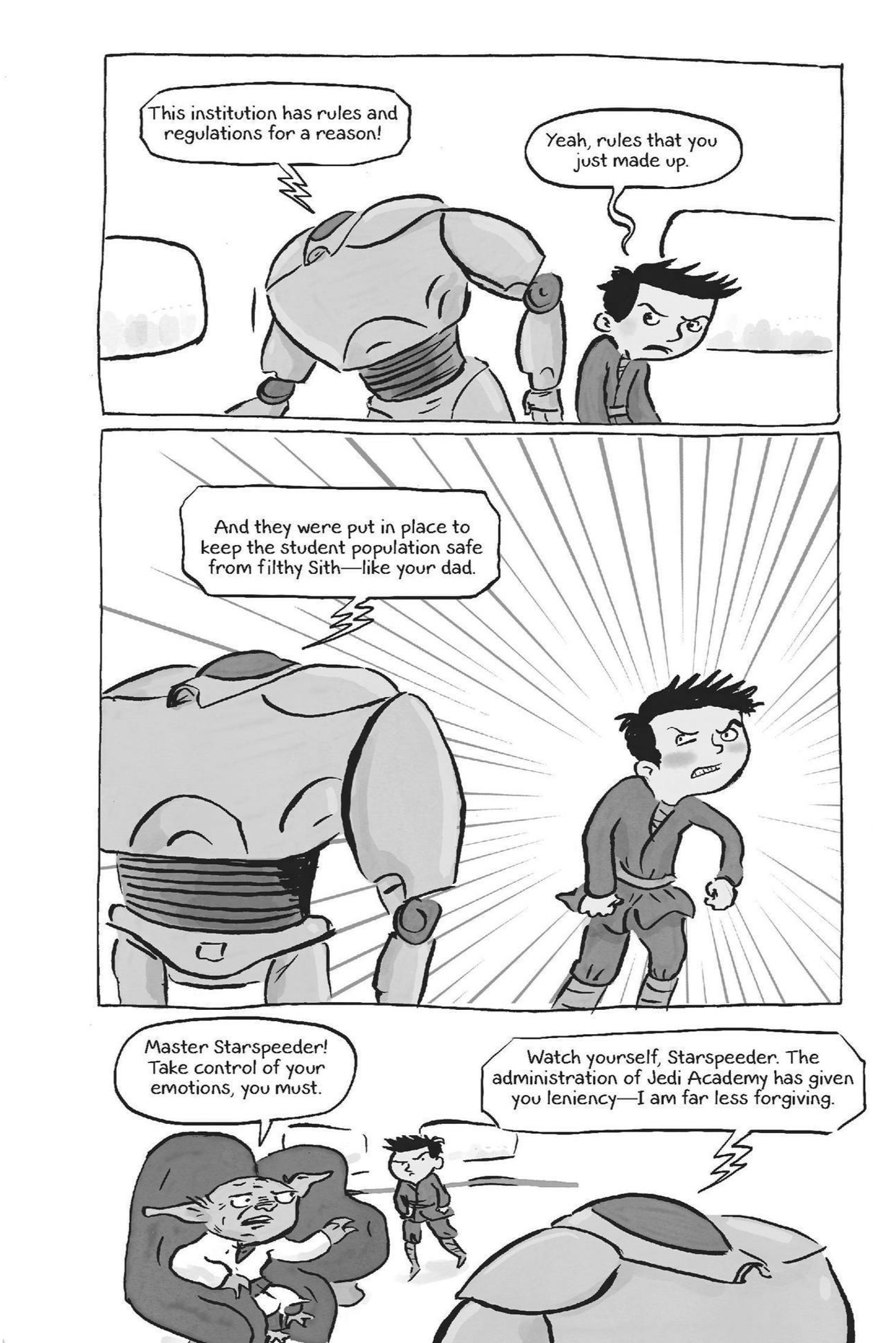 Read online Jedi Academy comic -  Issue # TPB 6 (Part 1) - 47