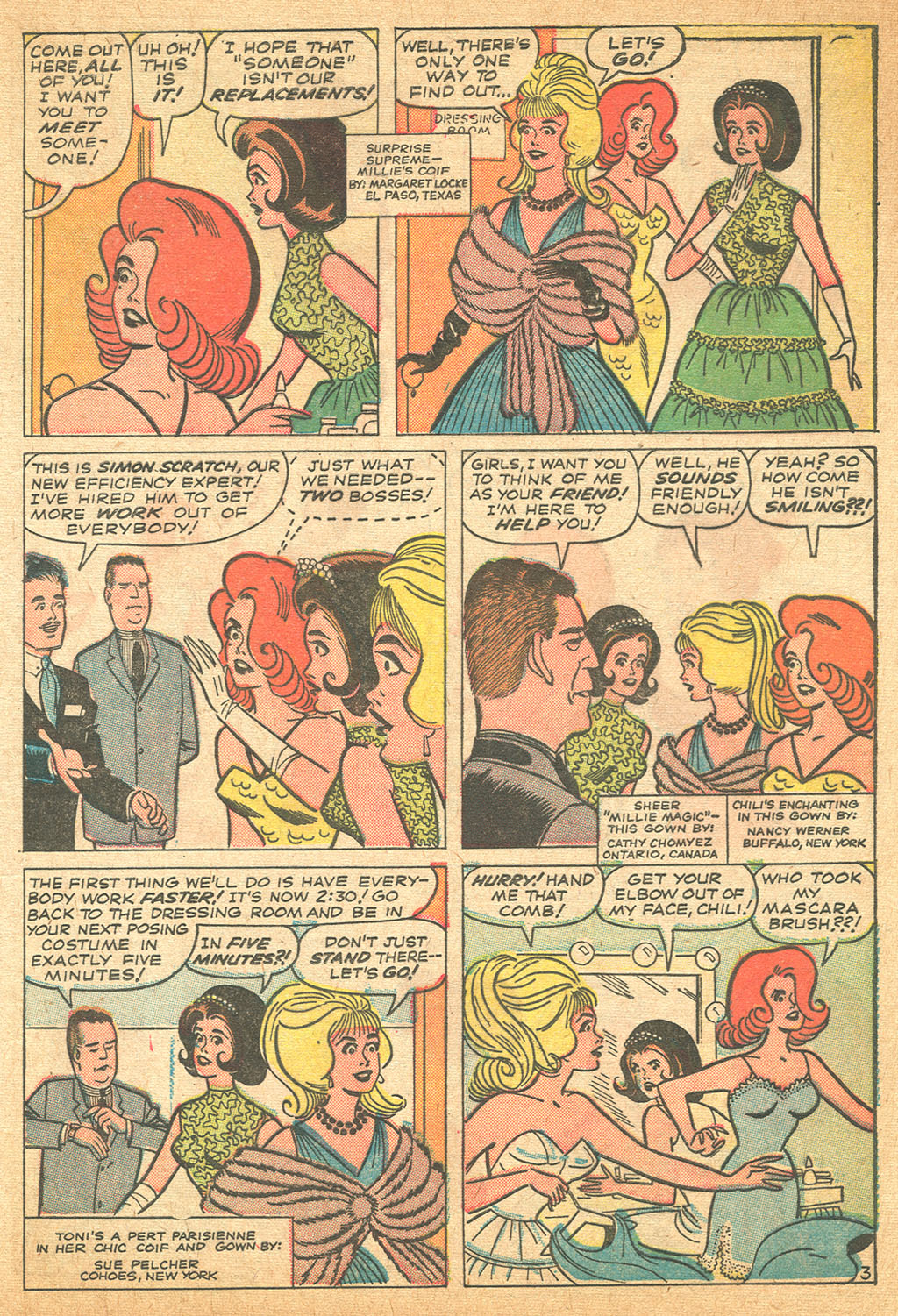 Read online Millie the Model comic -  Issue #115 - 5