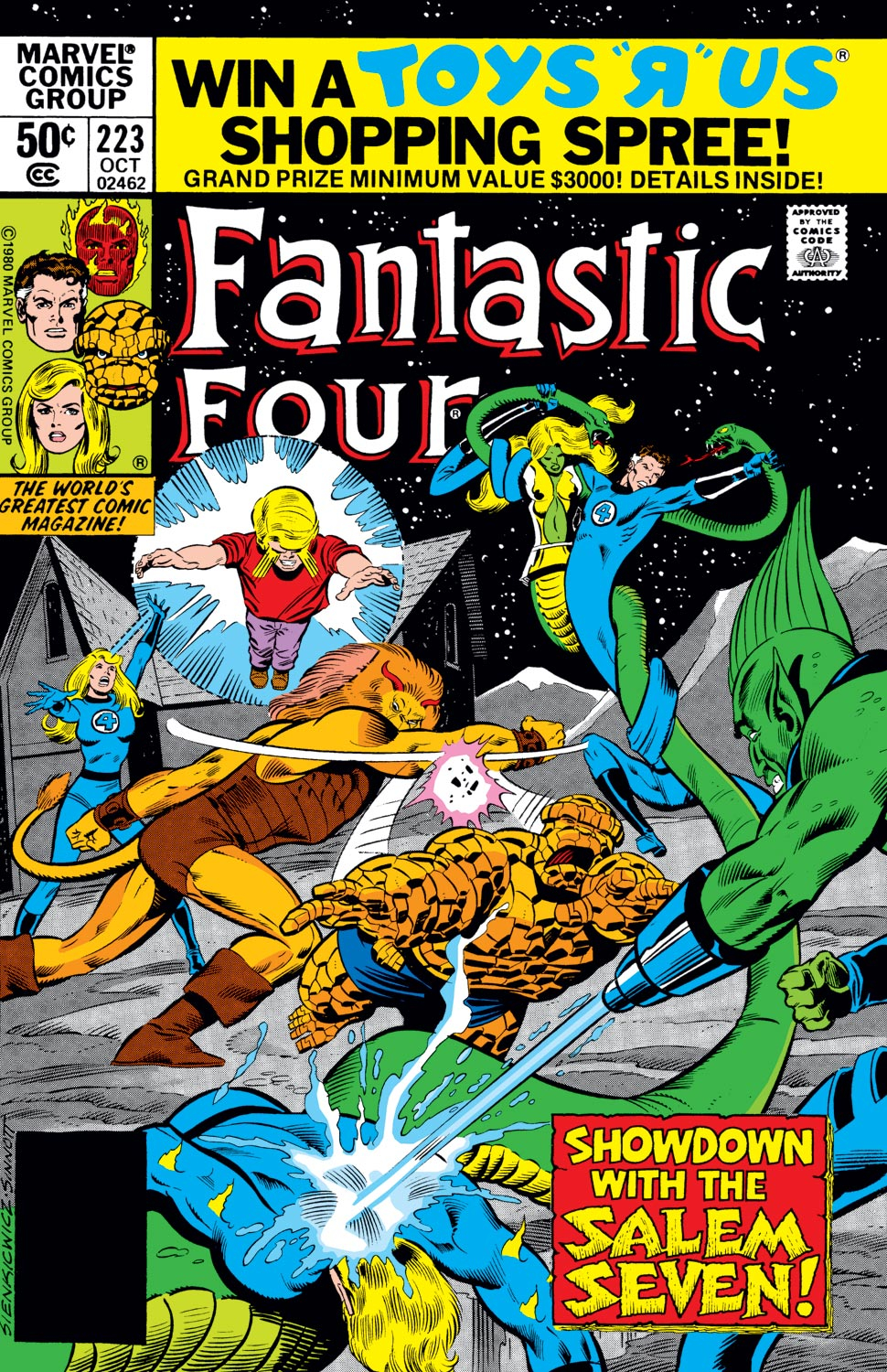 Read online Fantastic Four (1961) comic -  Issue #223 - 1