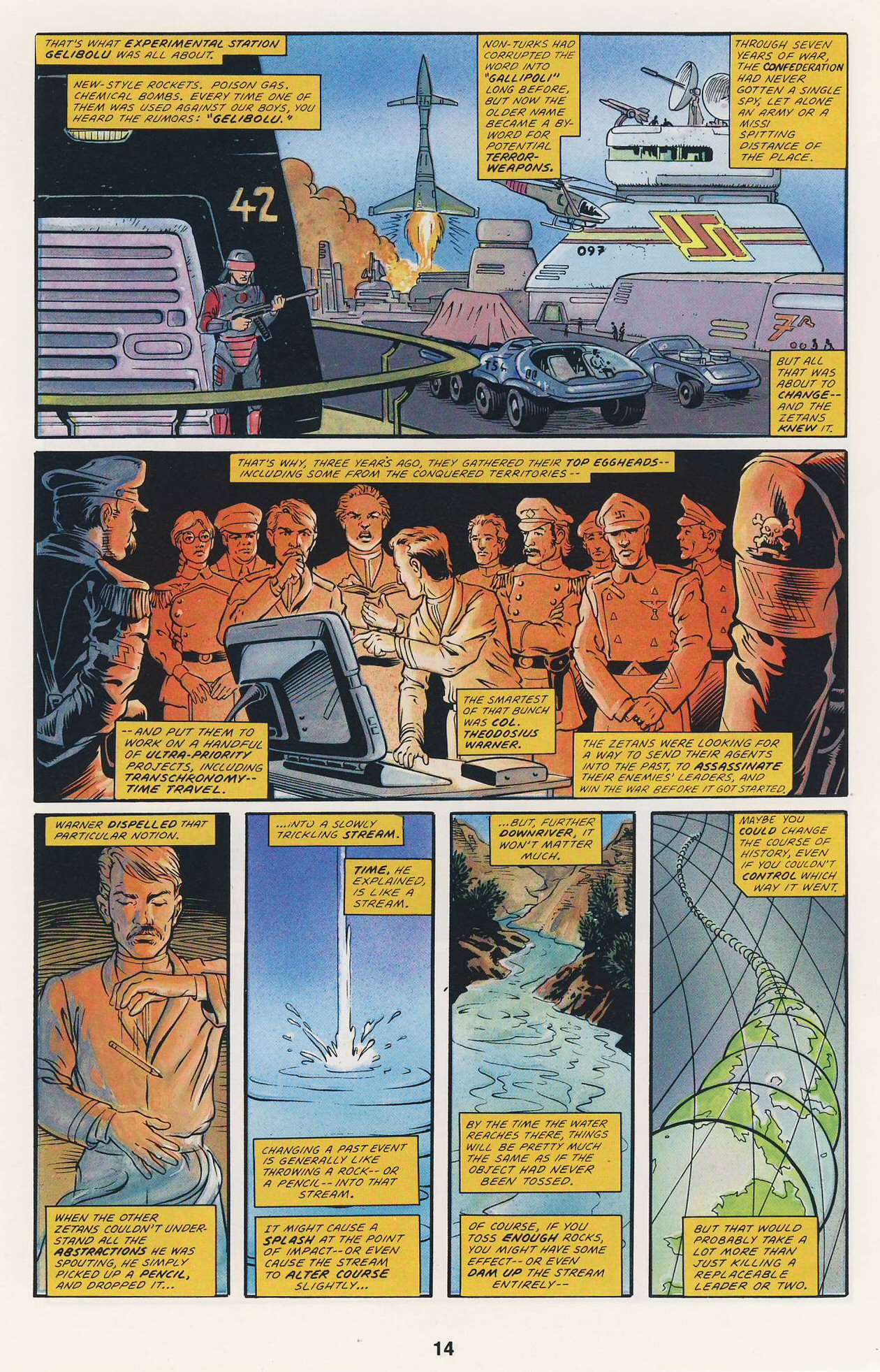 Read online Warhawks comic -  Issue #1 - 16