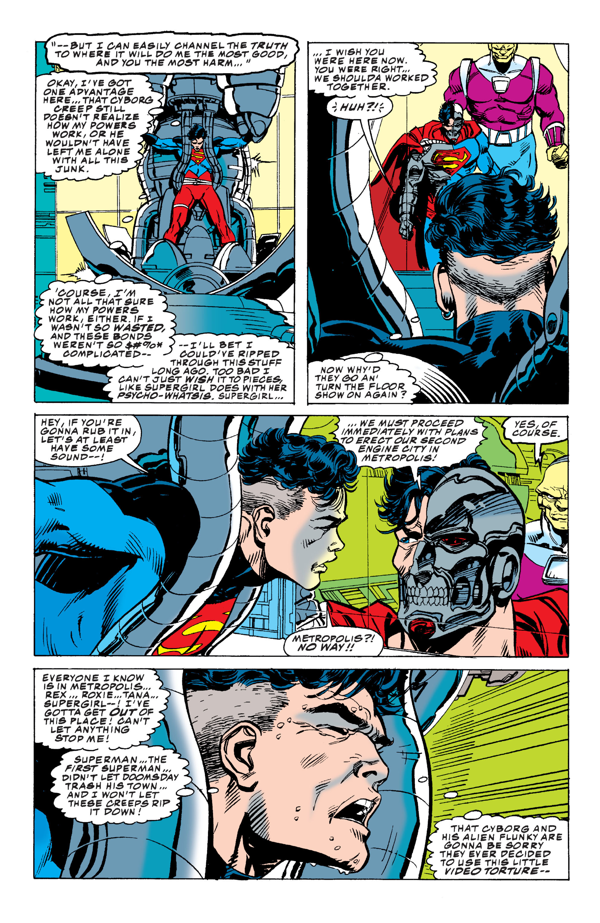 Read online Superman: The Death and Return of Superman Omnibus comic -  Issue # TPB (Part 11) - 21